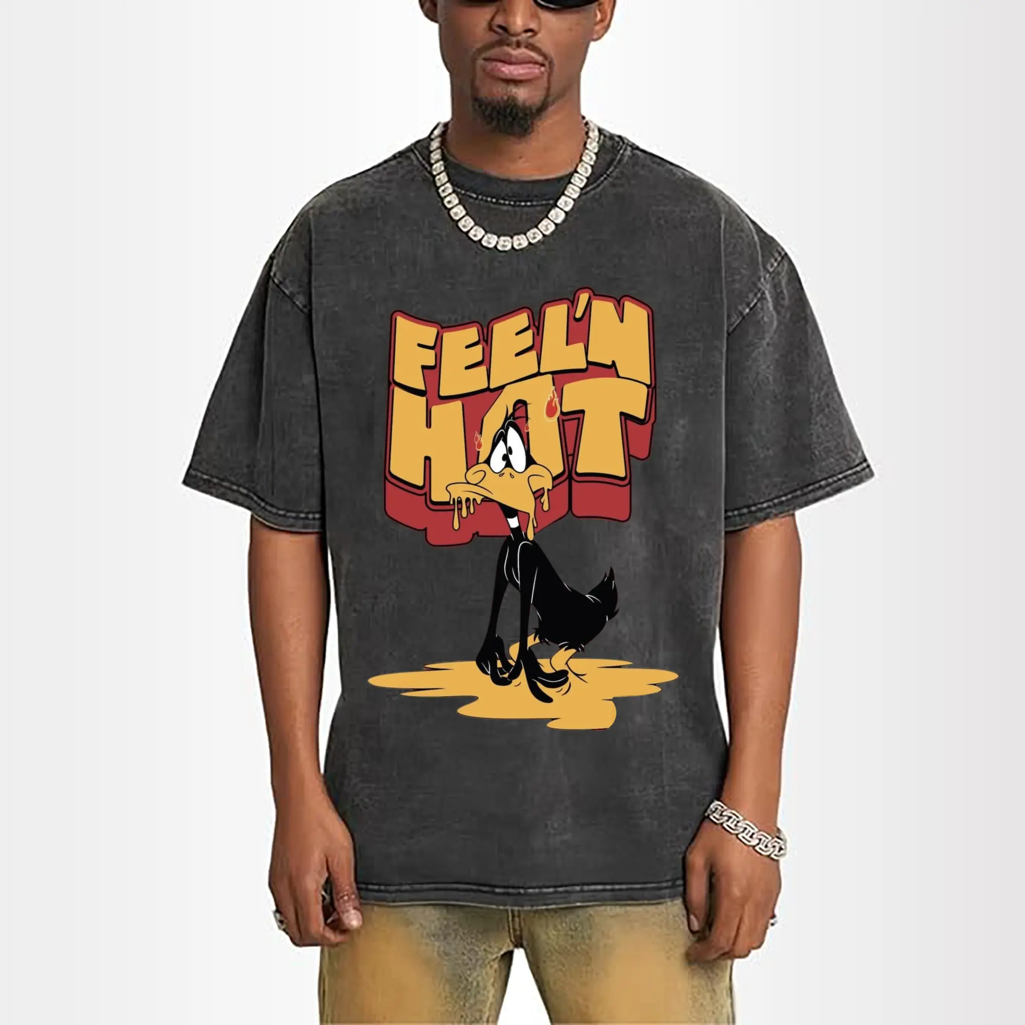daffy duck graphic tee