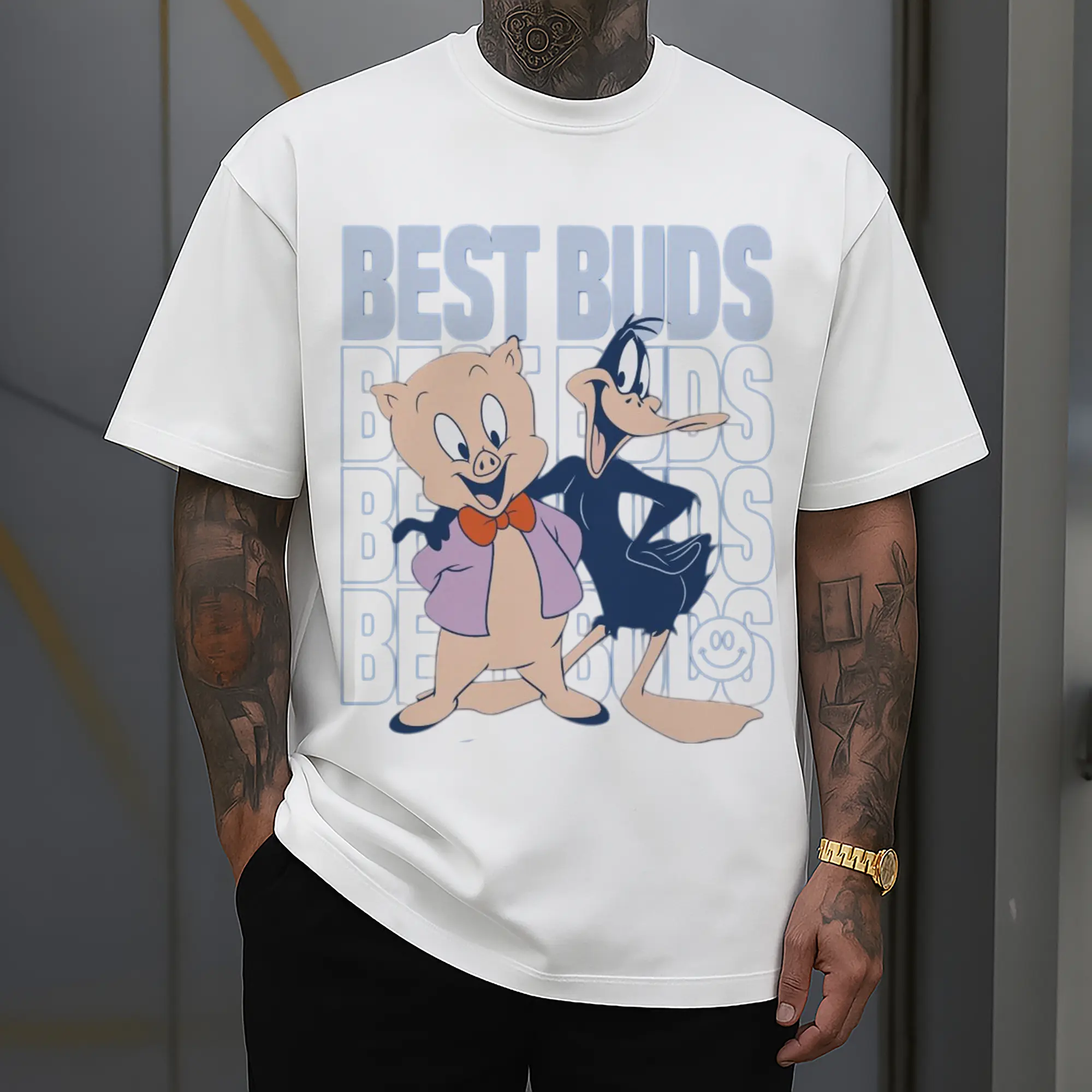 Porky Pig and Daffy Duck t-shirt