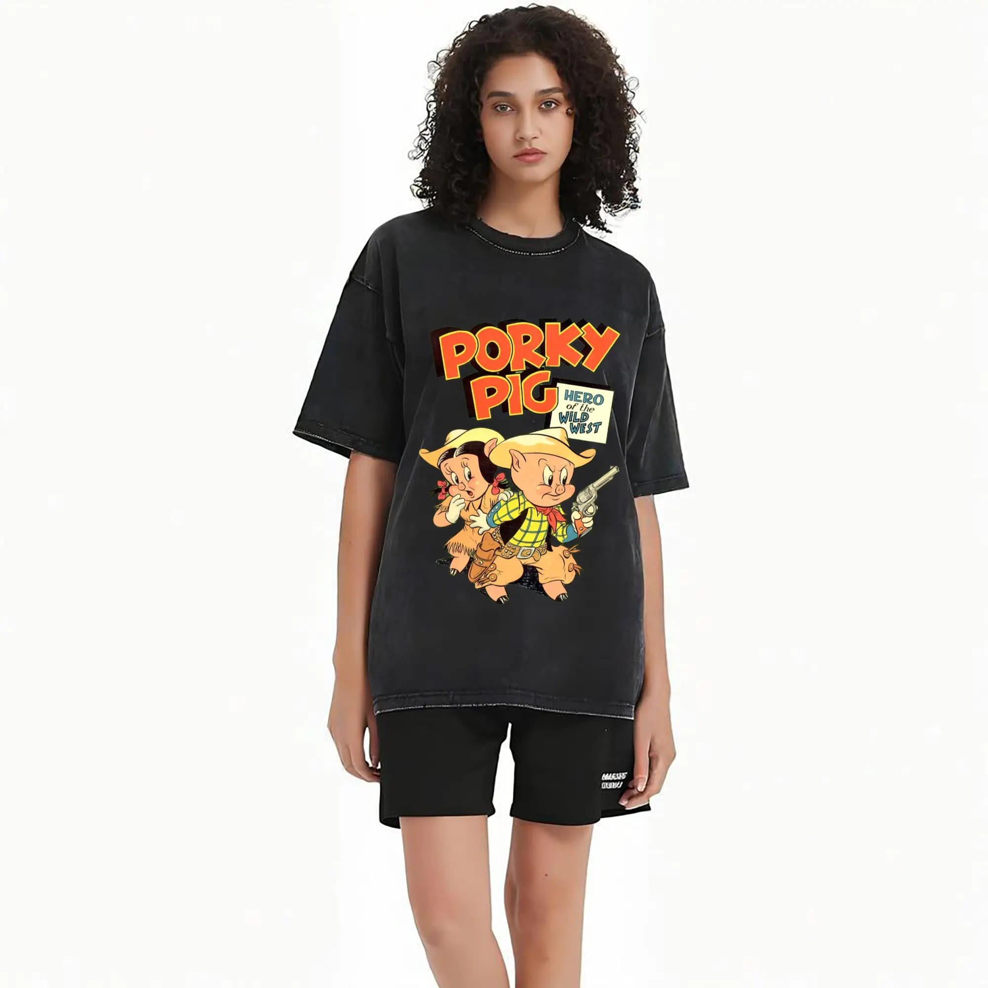 Porky Pig cowboy t-shirt
