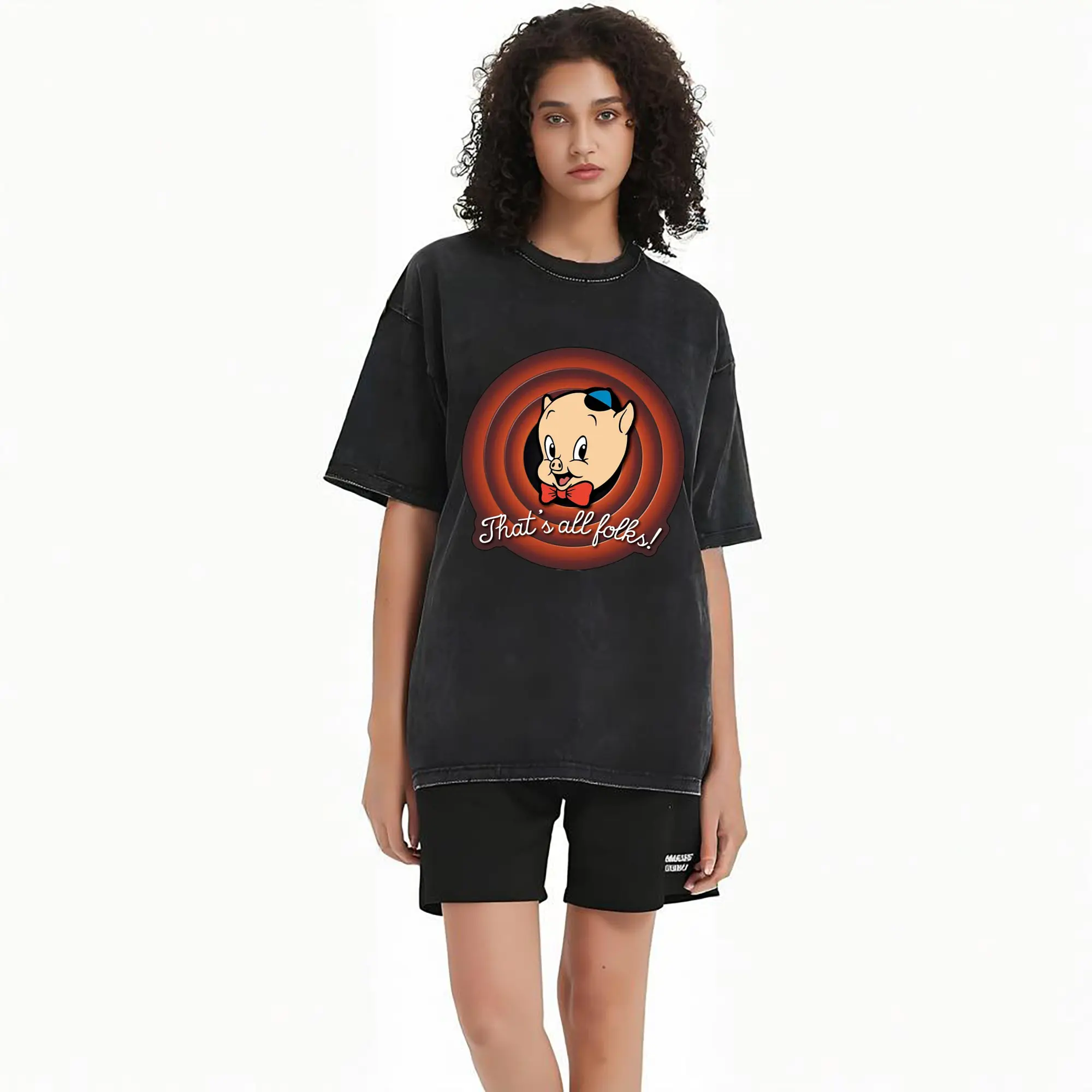 Porky Pig face t-shirt