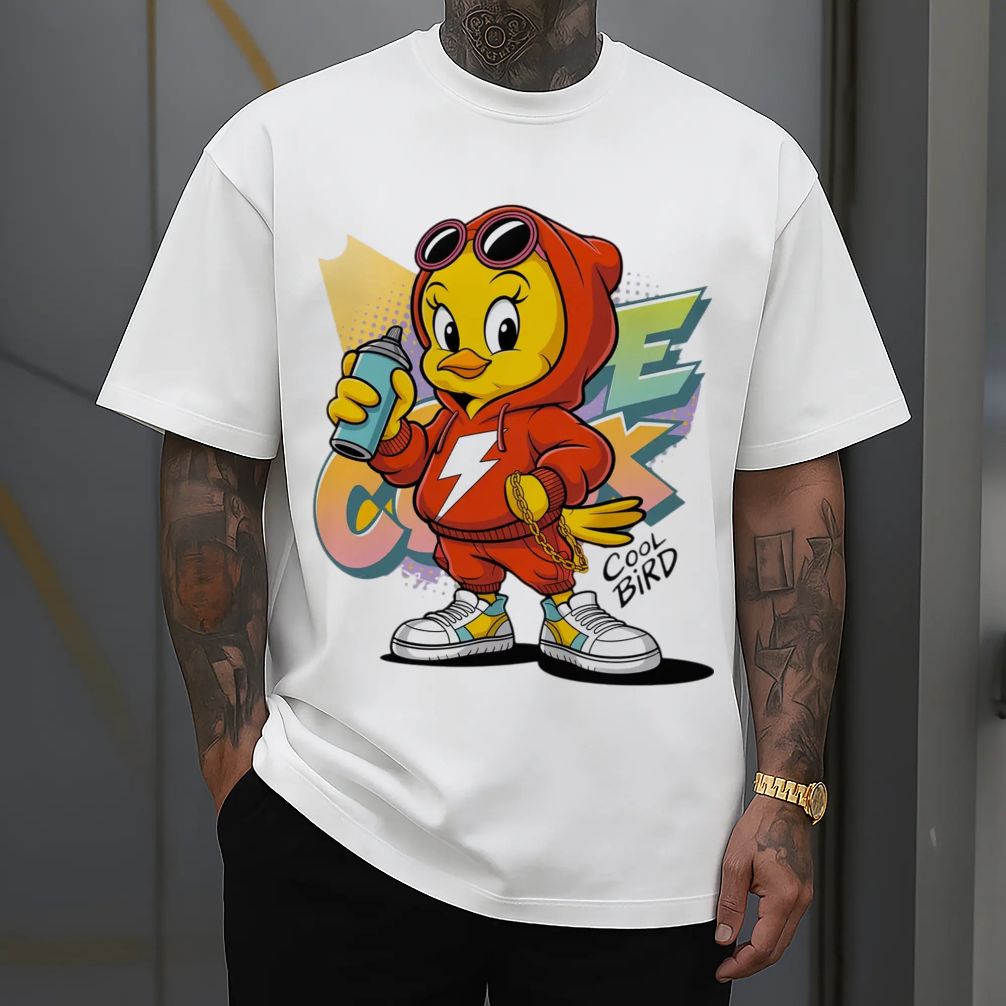 Tweety Bird sport graphic t-shirt