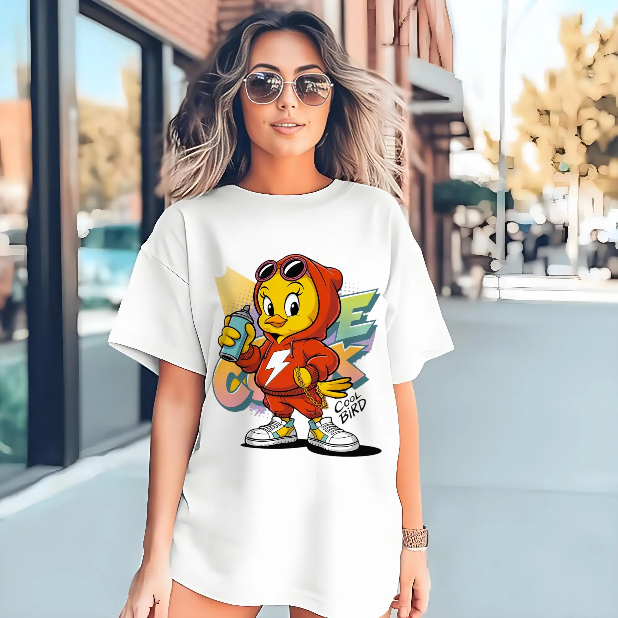 Tweety Bird sport graphic t-shirt