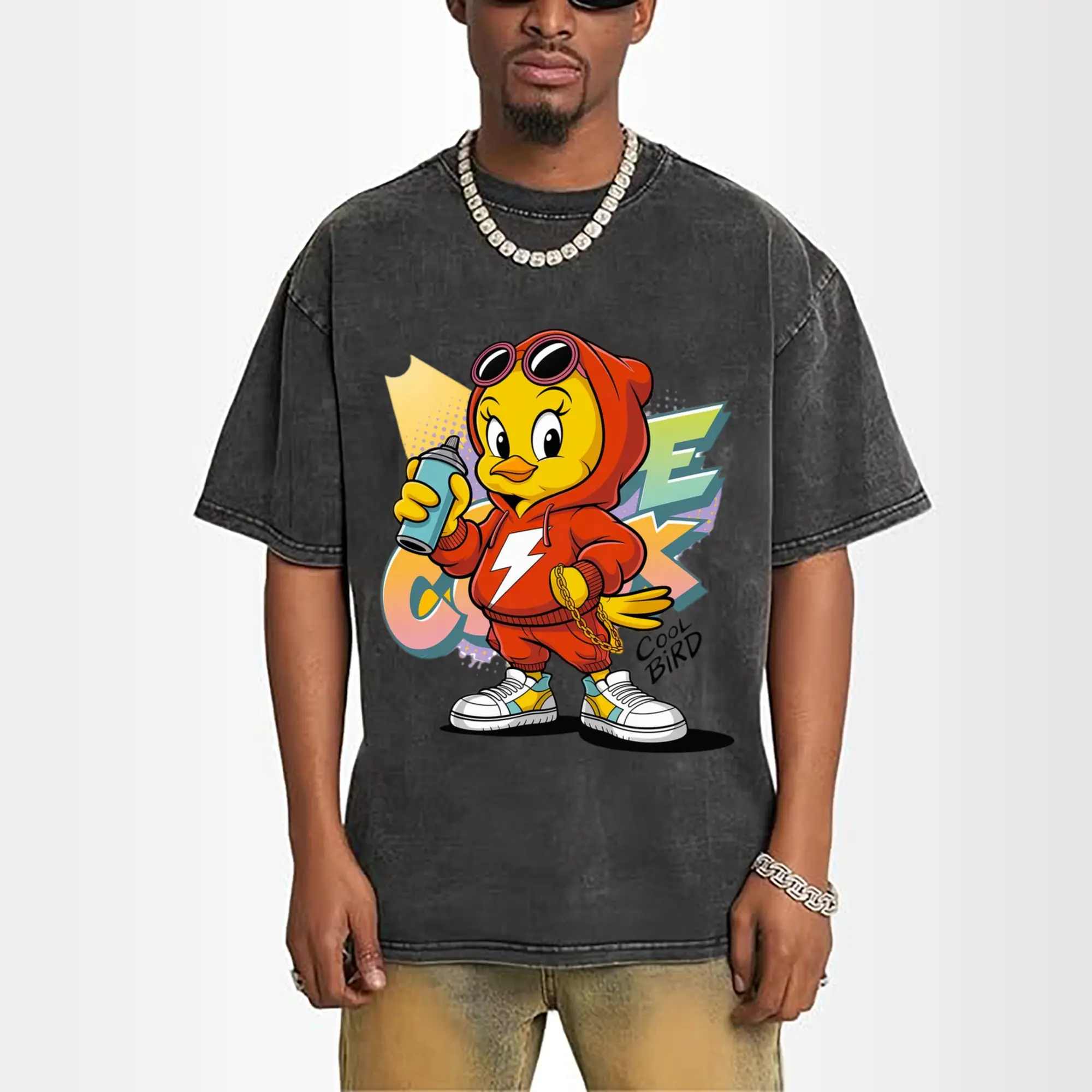 Tweety Bird sport graphic t-shirt