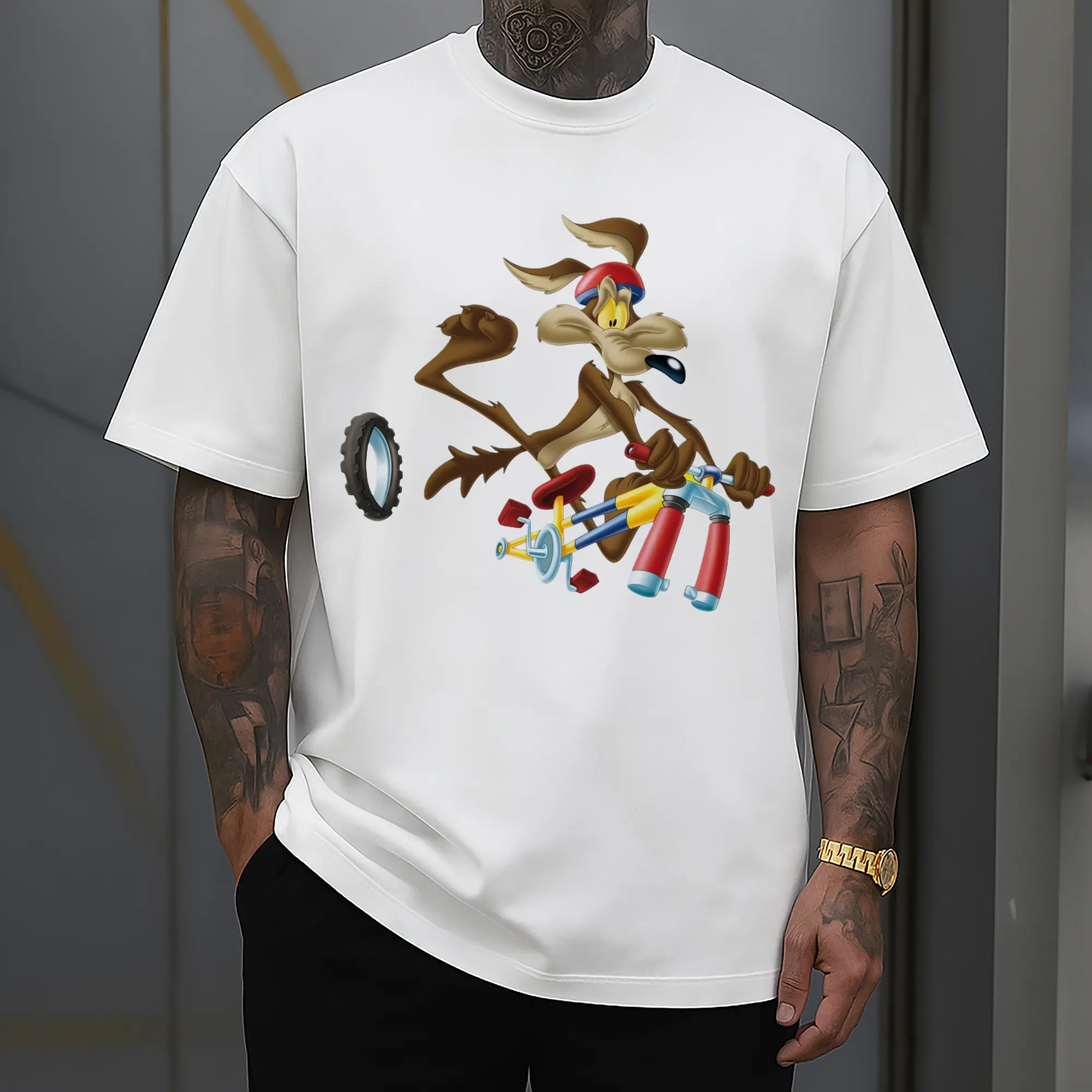 wile e coyote cartoon t shirts