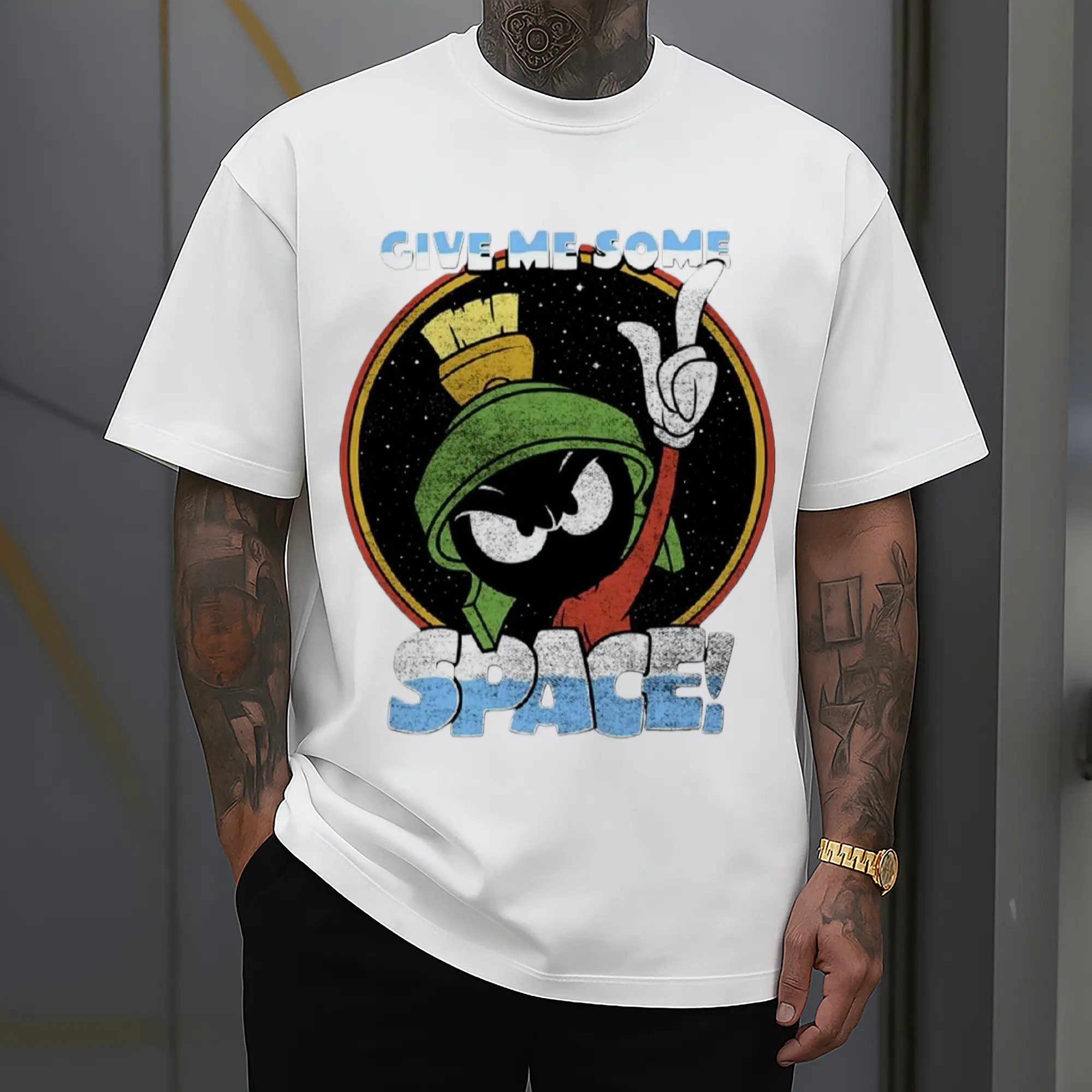 marvin the martian space jam shirt