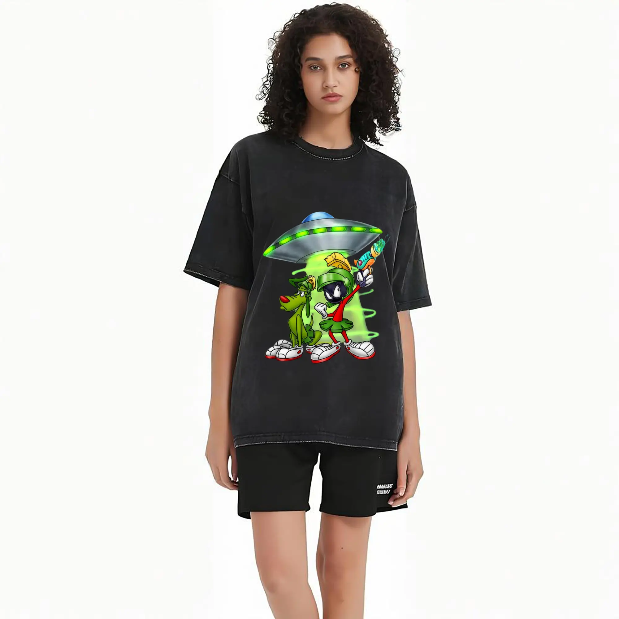 marvin the martian and dog  vintage t shirt