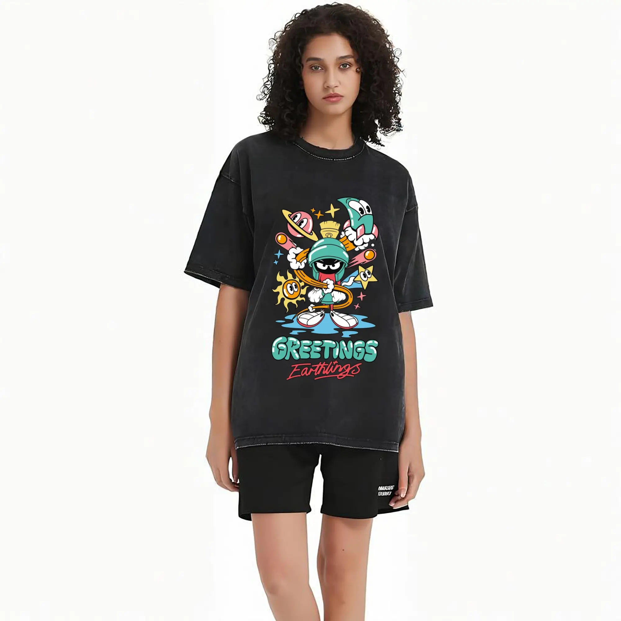 marvin the martian cartoon t shirt