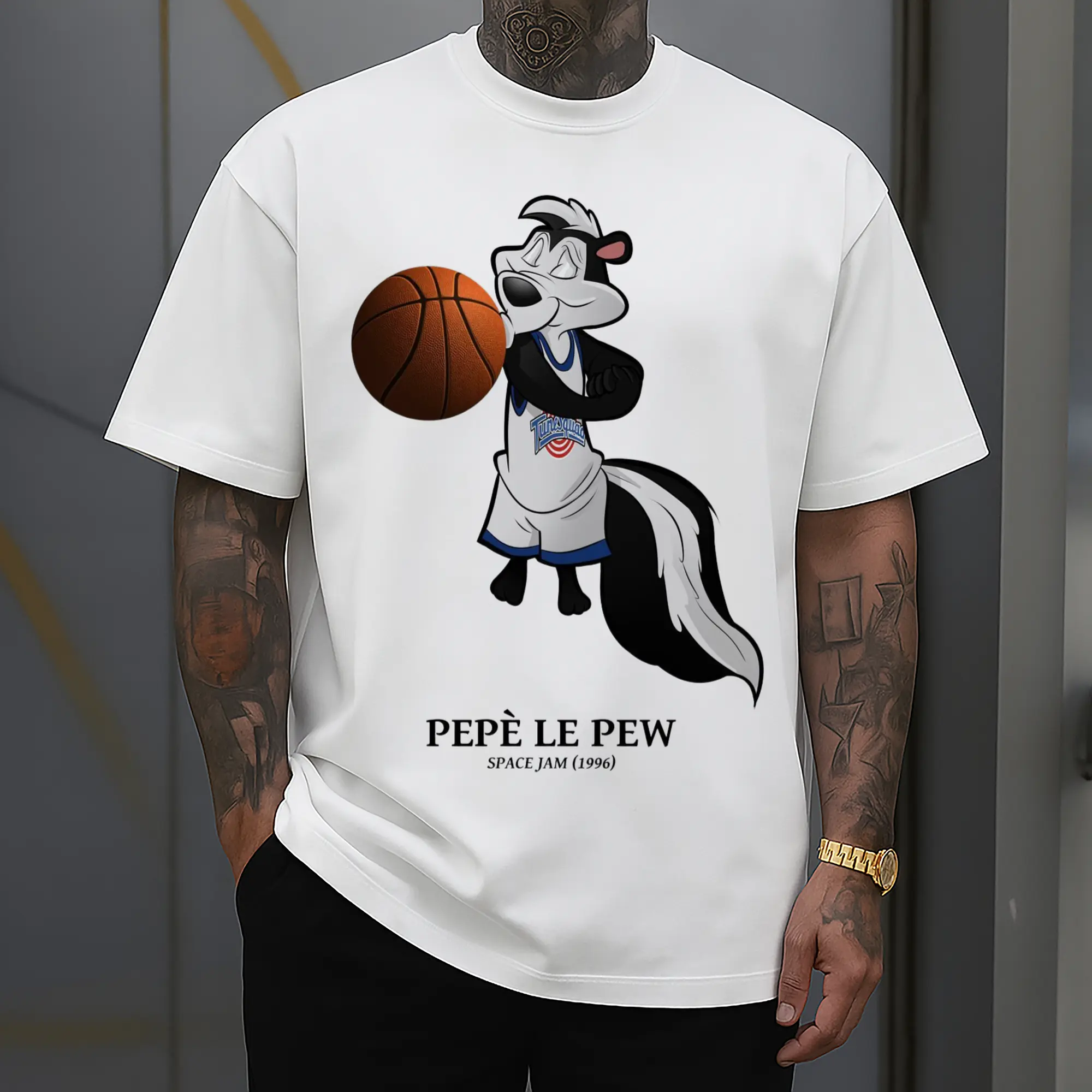 Pepé Le Pew basketball t shirts​