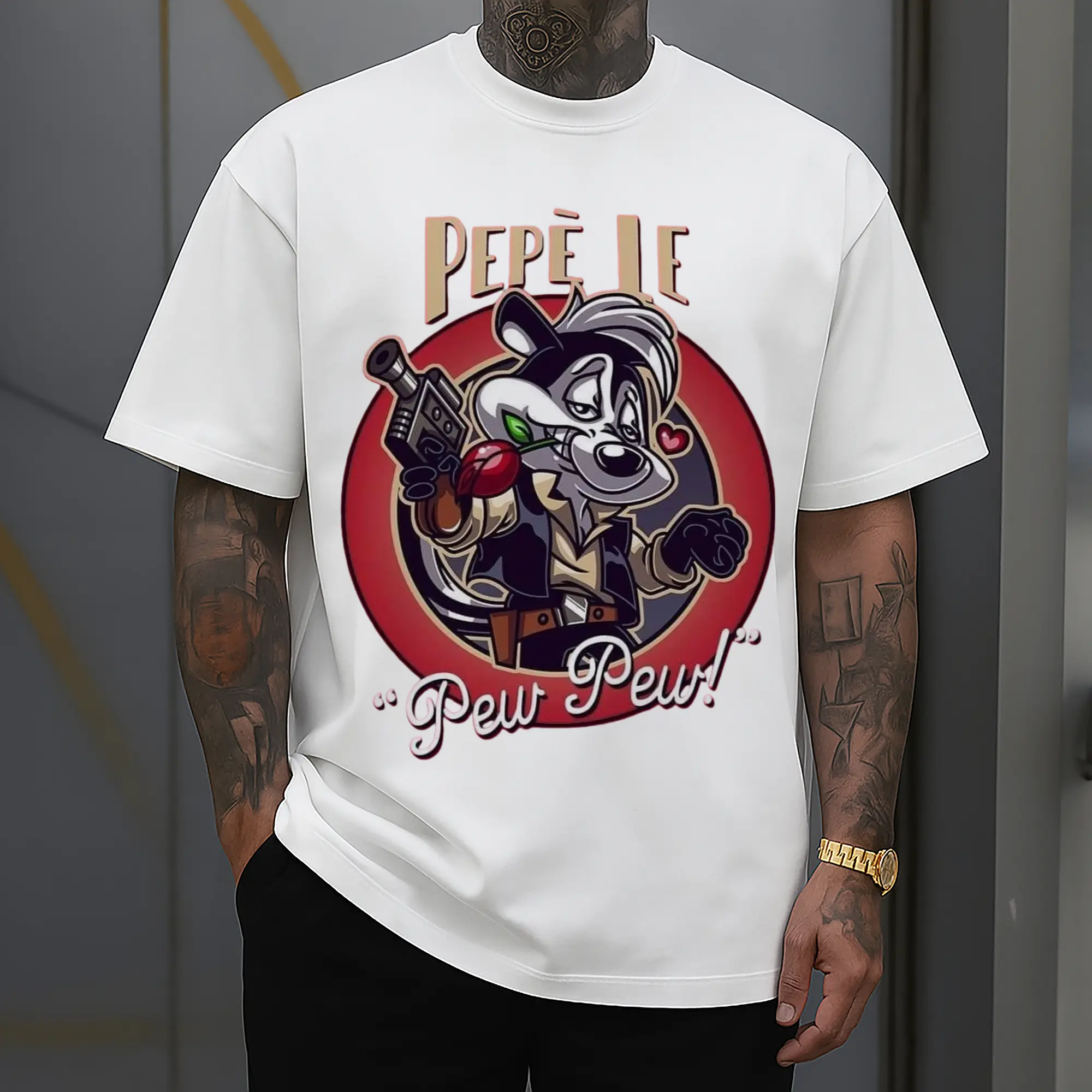 pepe le pew cowboy tee shirts