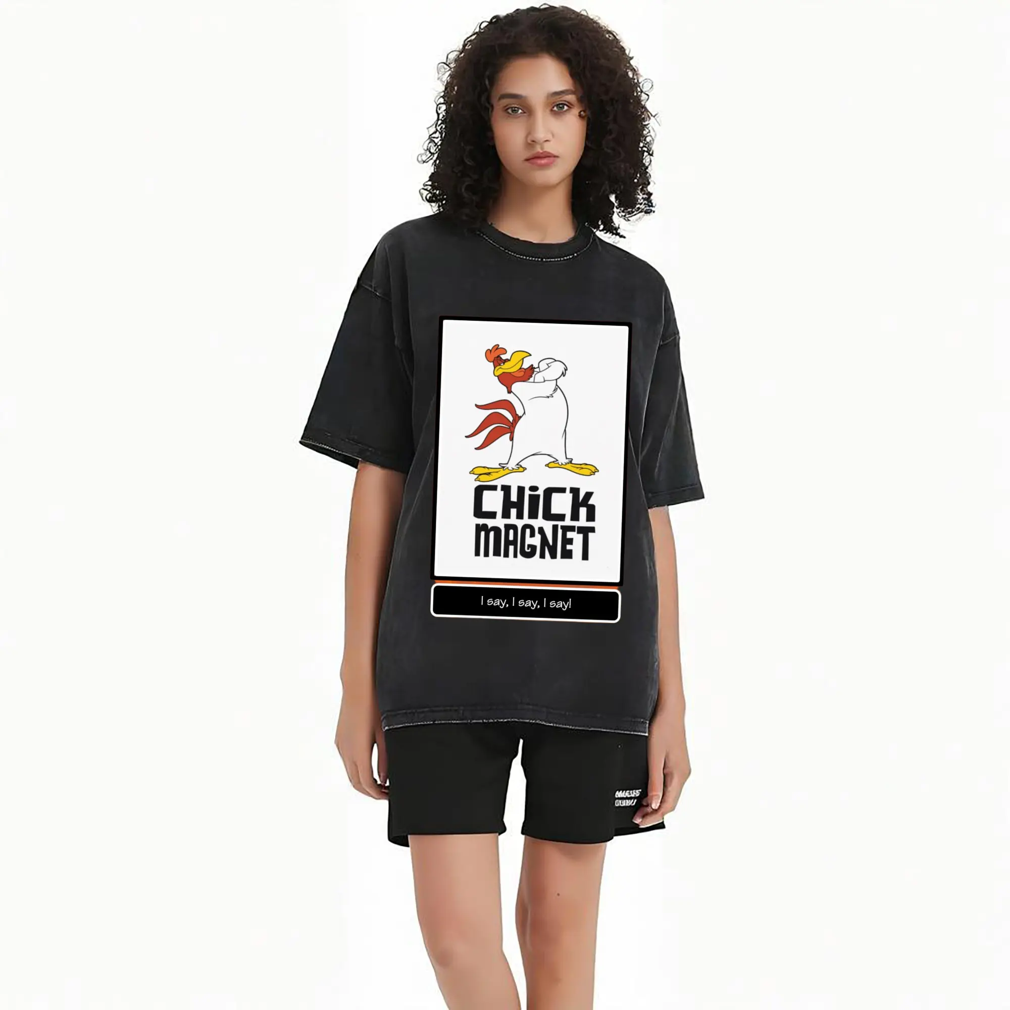 foghorn leghorn graphic t shirt​