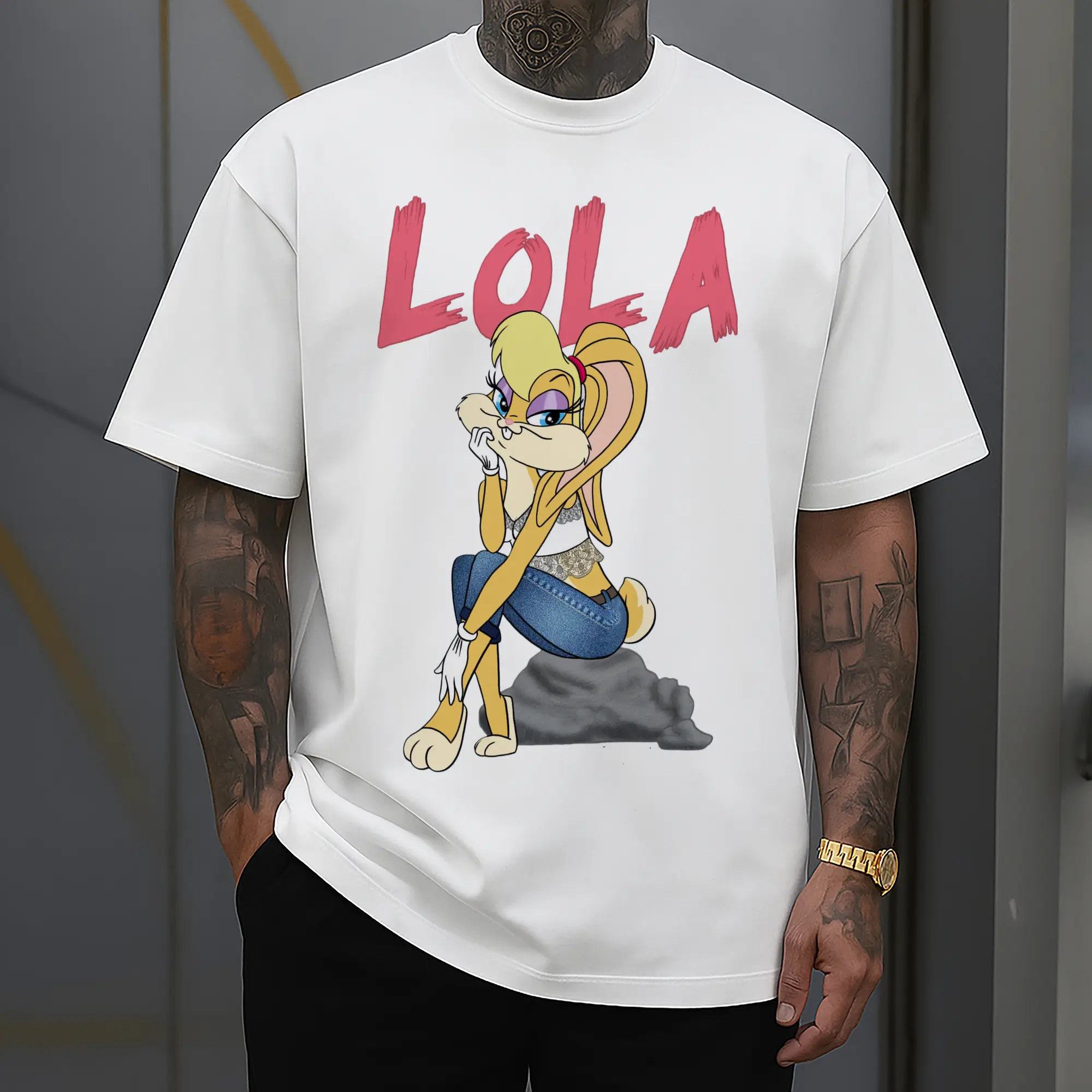 lola bunny graphic t-shirt​