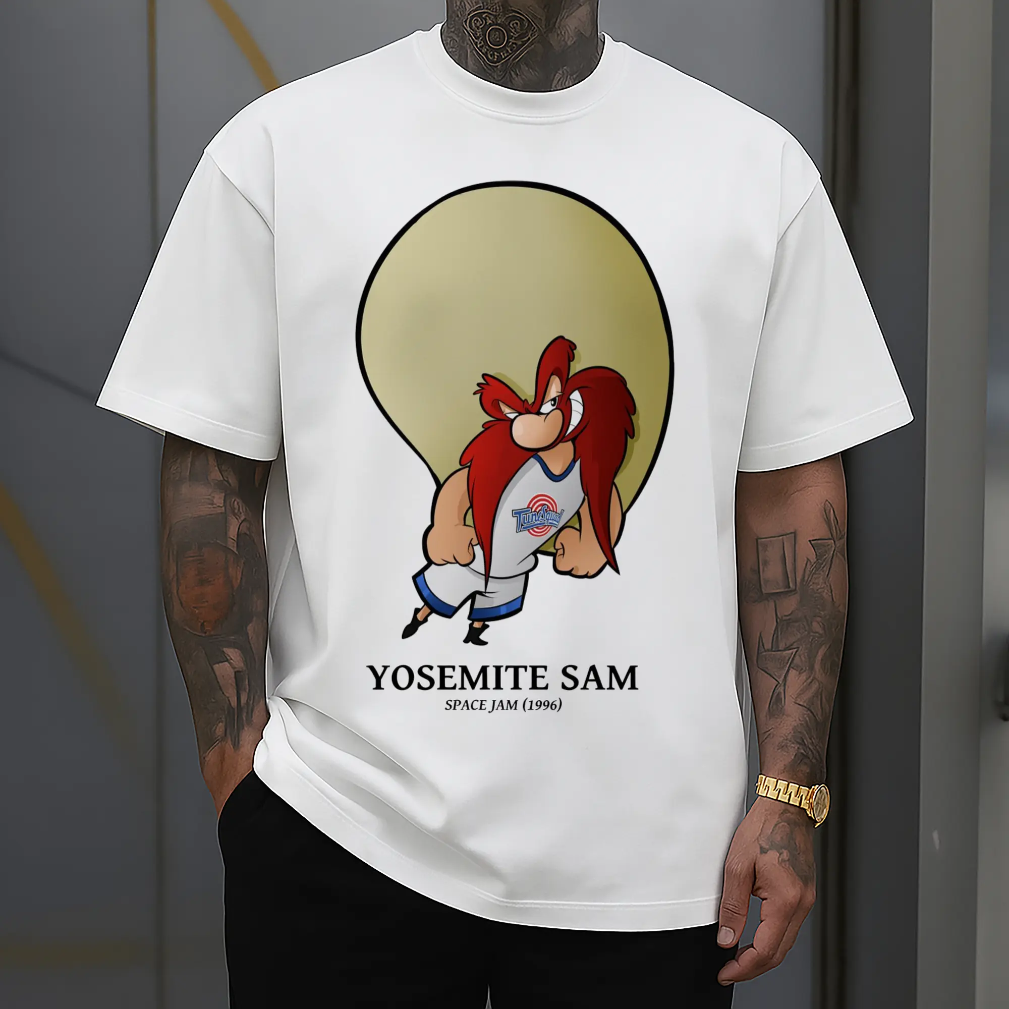 yosemite sam basketball t shirt