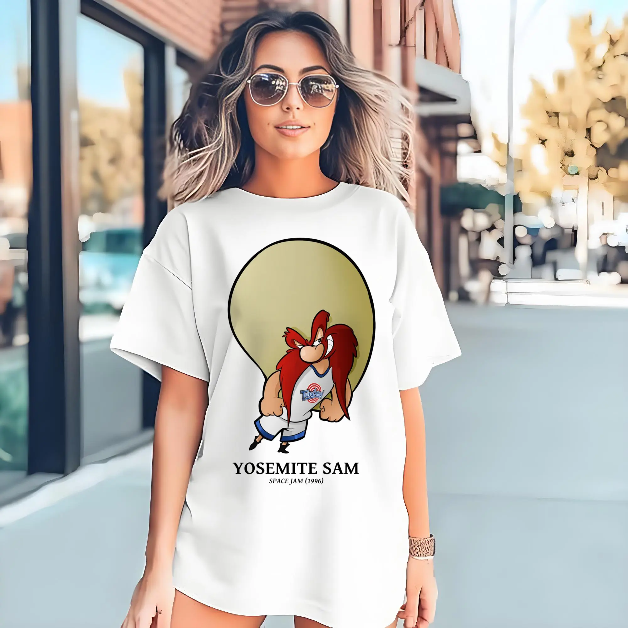 yosemite sam basketball t shirt