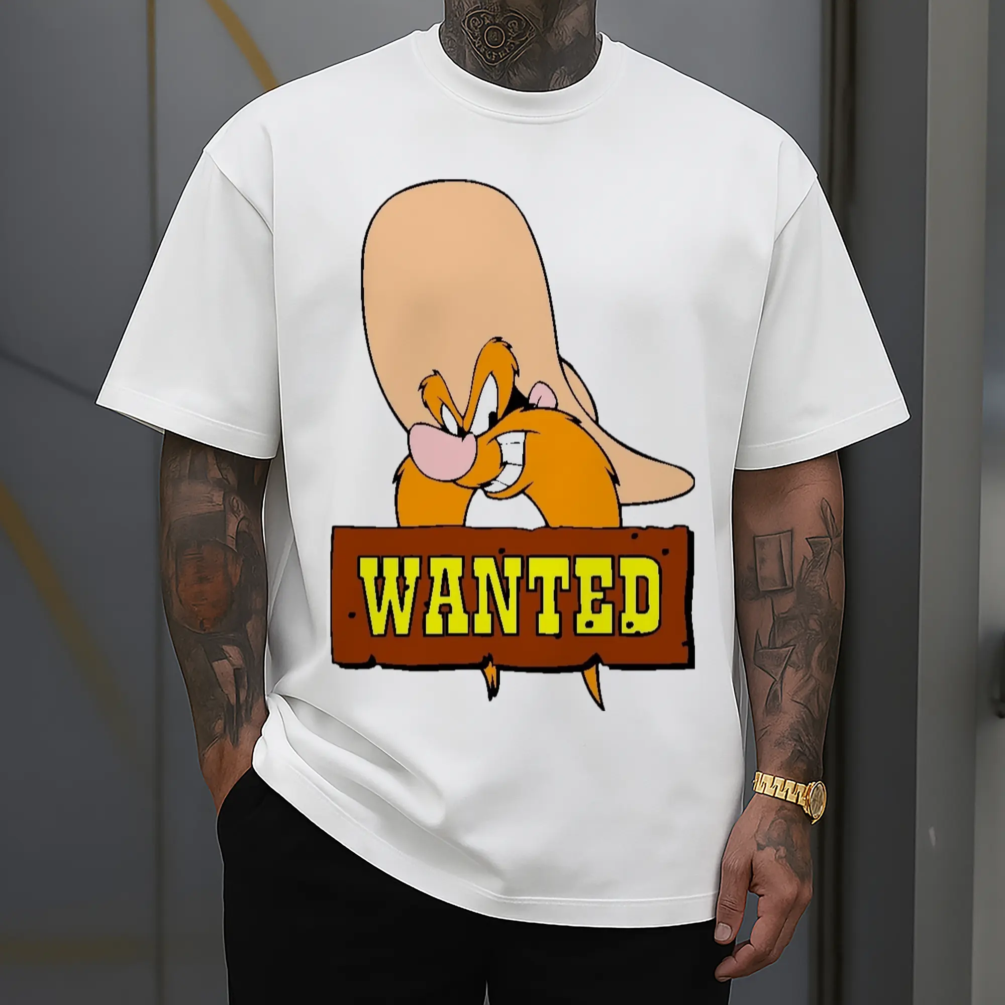 yosemite sam face t shirt
