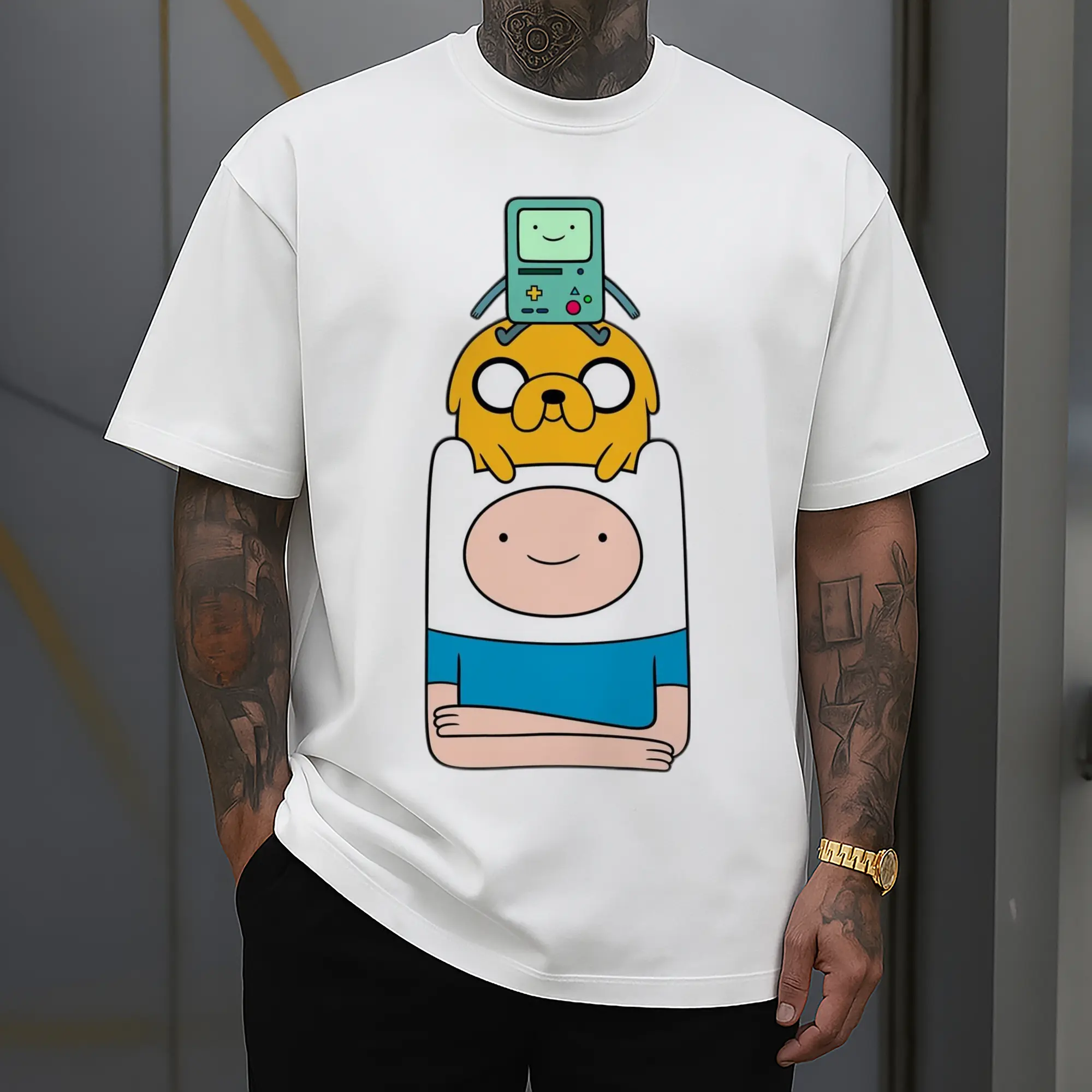 Adventure Time Finn and Jake Graphic shirt