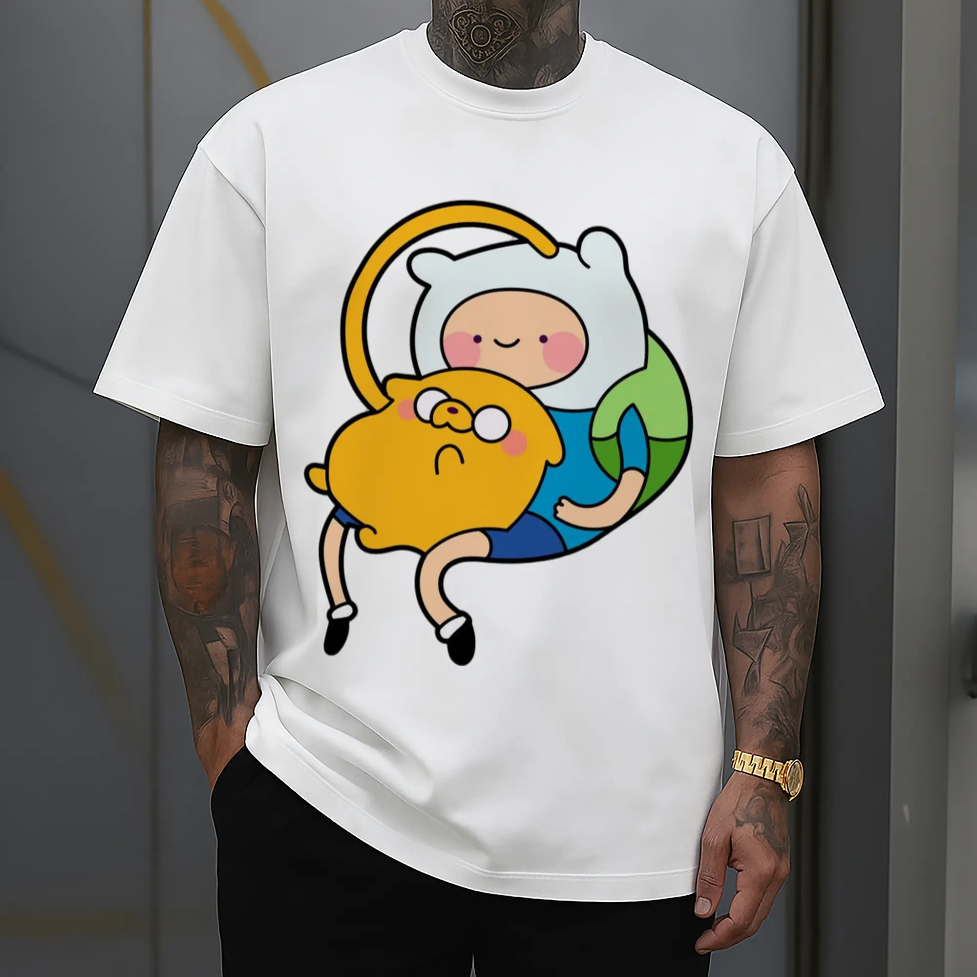 Adventure Time Finn and Jake Graphic Tee