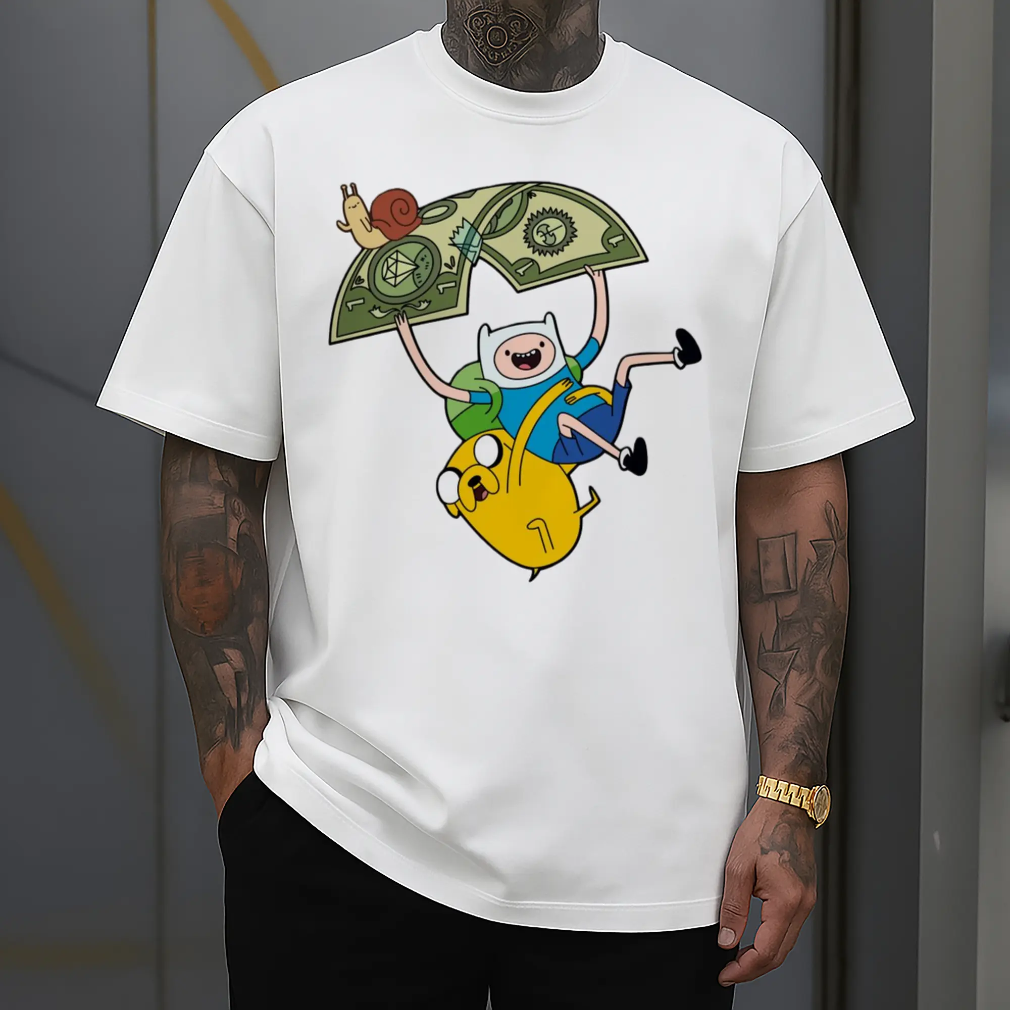 Adventure Time Finn Graphic Tee