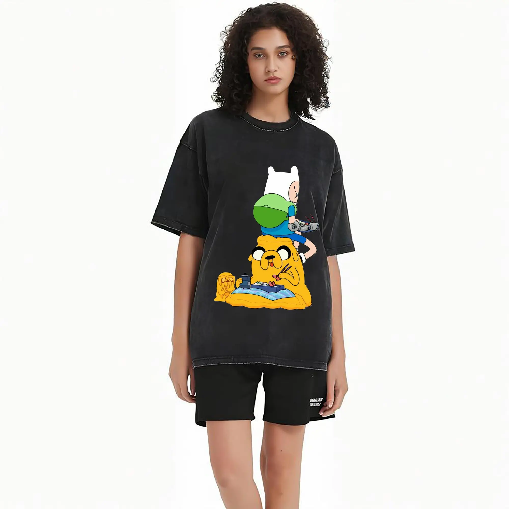 Adventure Time Finn and Jake cartoon Tee