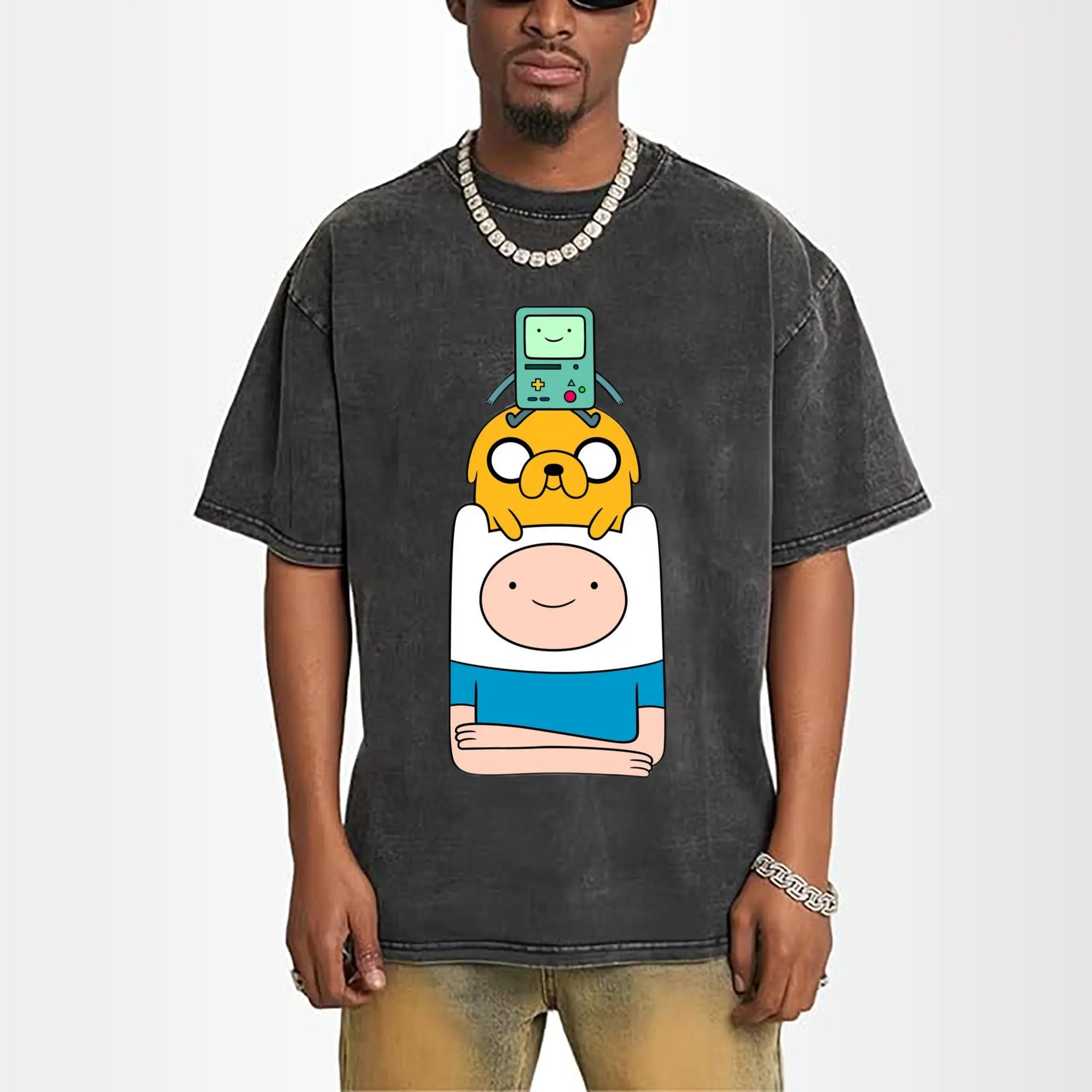 Adventure Time Finn and Jake Graphic shirt