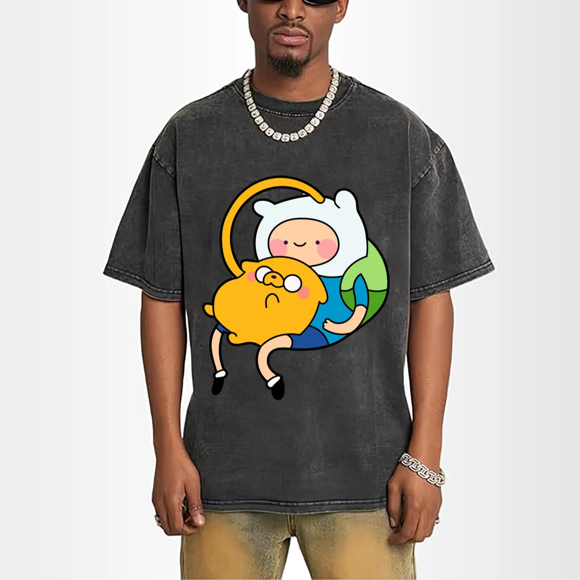 Adventure Time Finn and Jake Graphic Tee