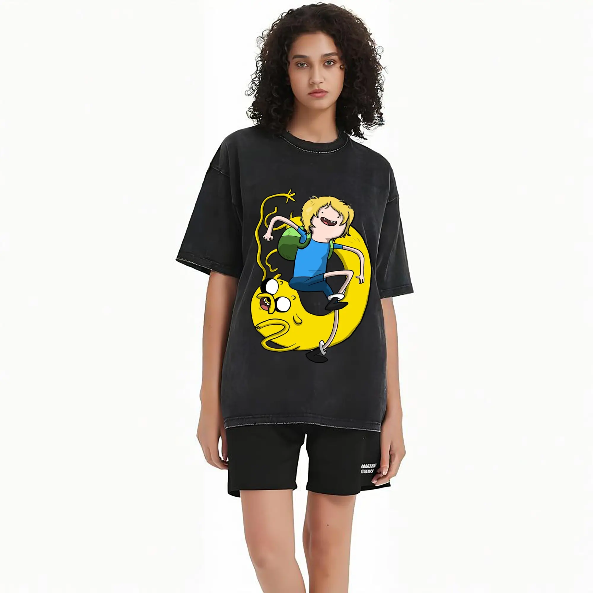 adventure time finn collage shirt​