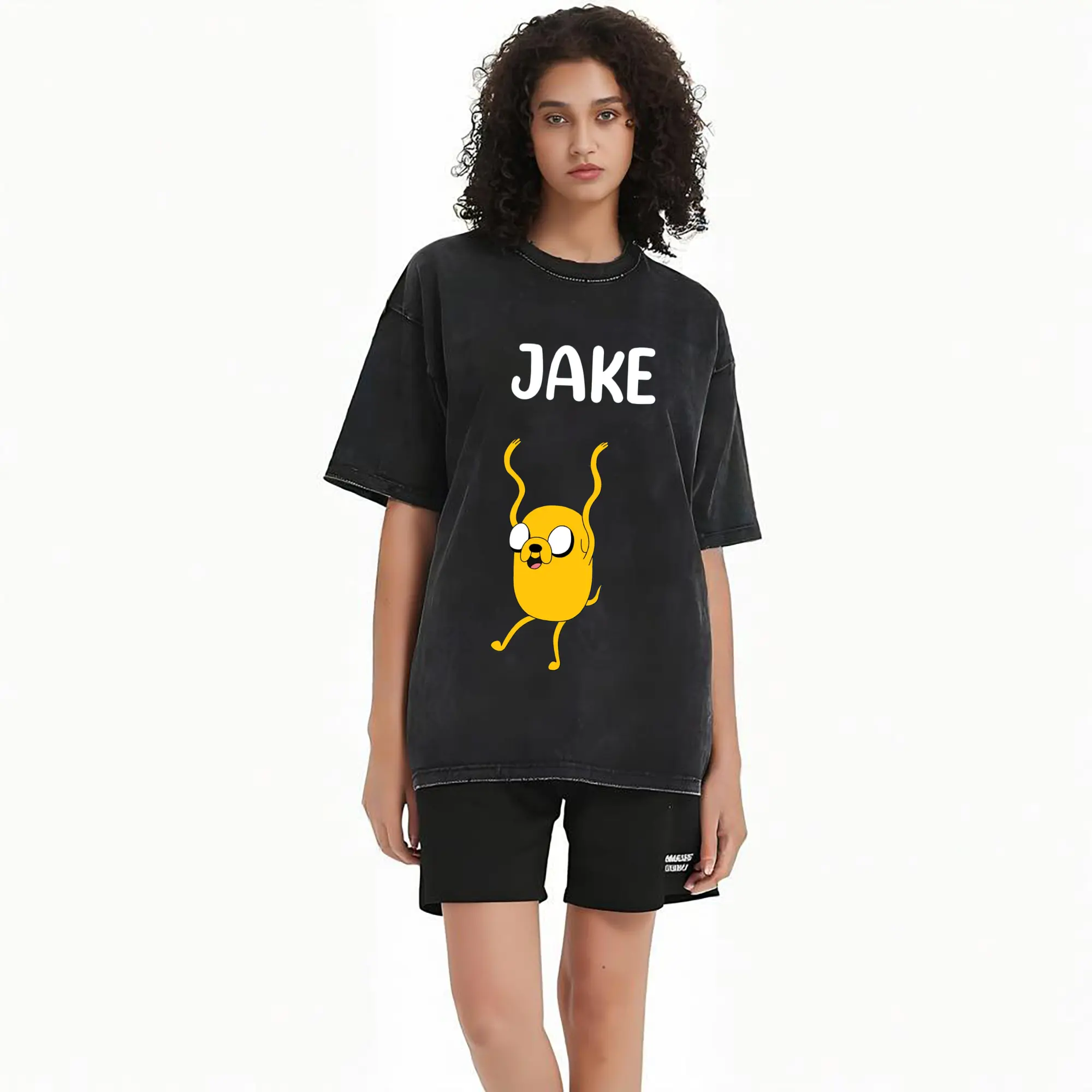 Adventure Time Jake cartoon shirt