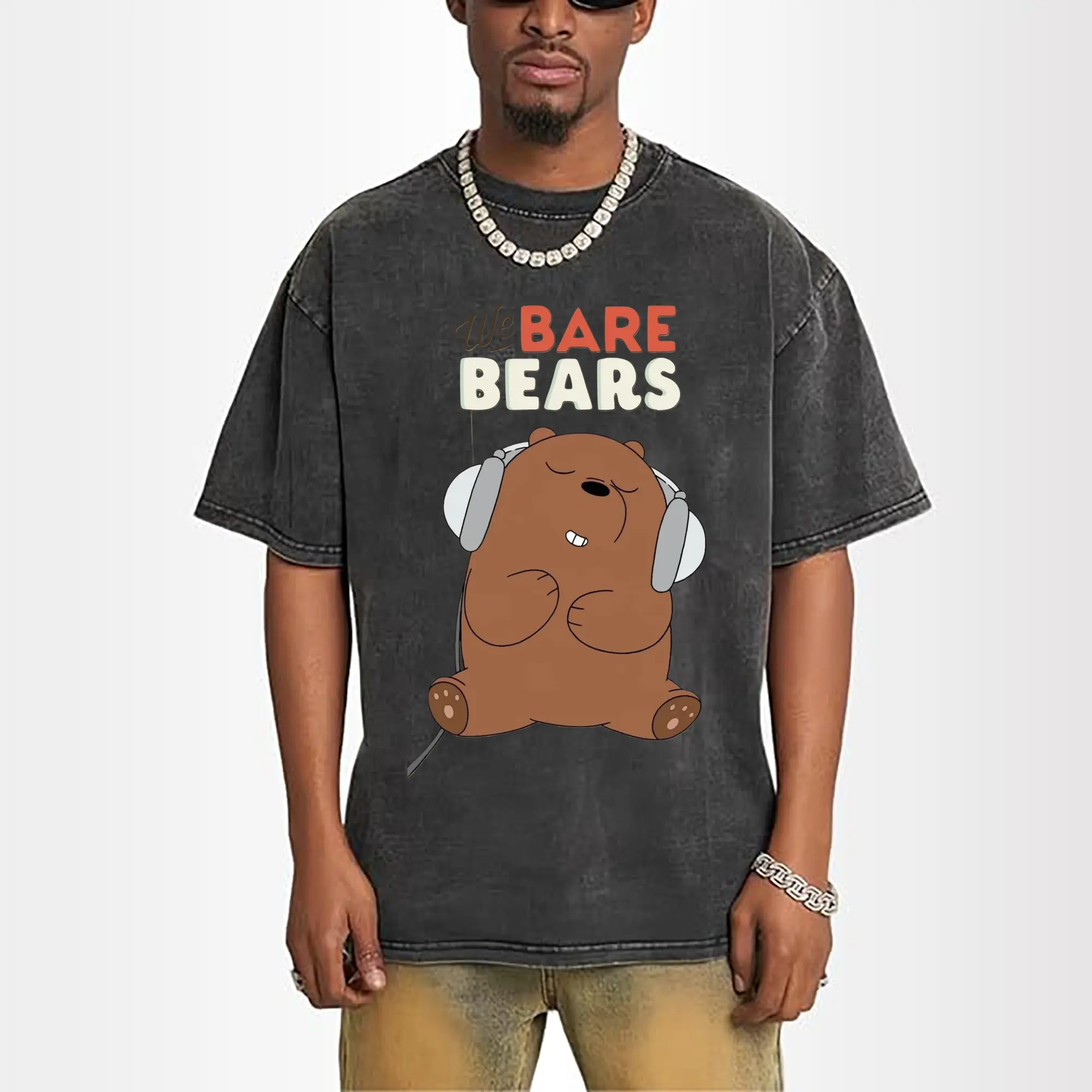 We Bare Bears Grizzly t-shirt