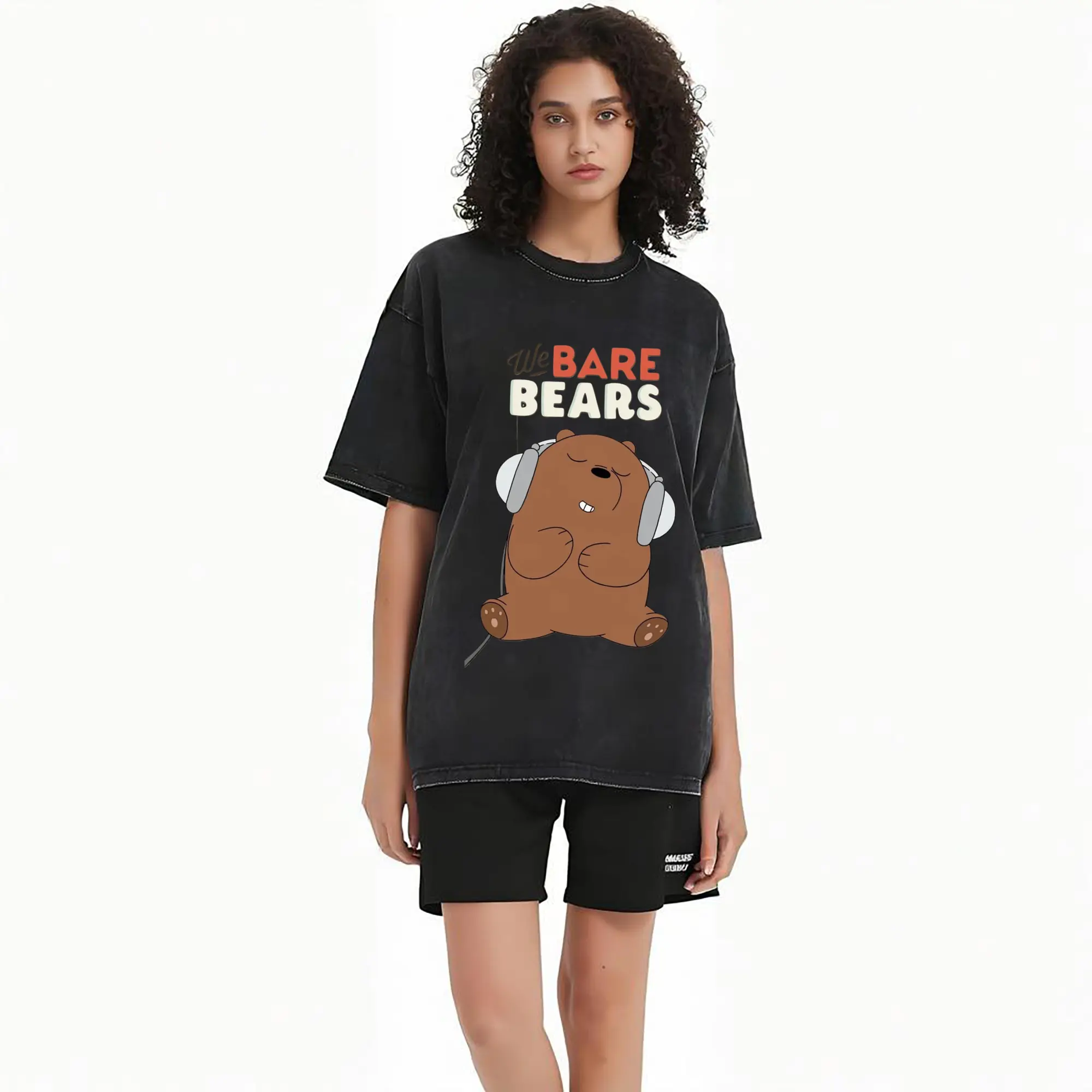 We Bare Bears Grizzly t-shirt