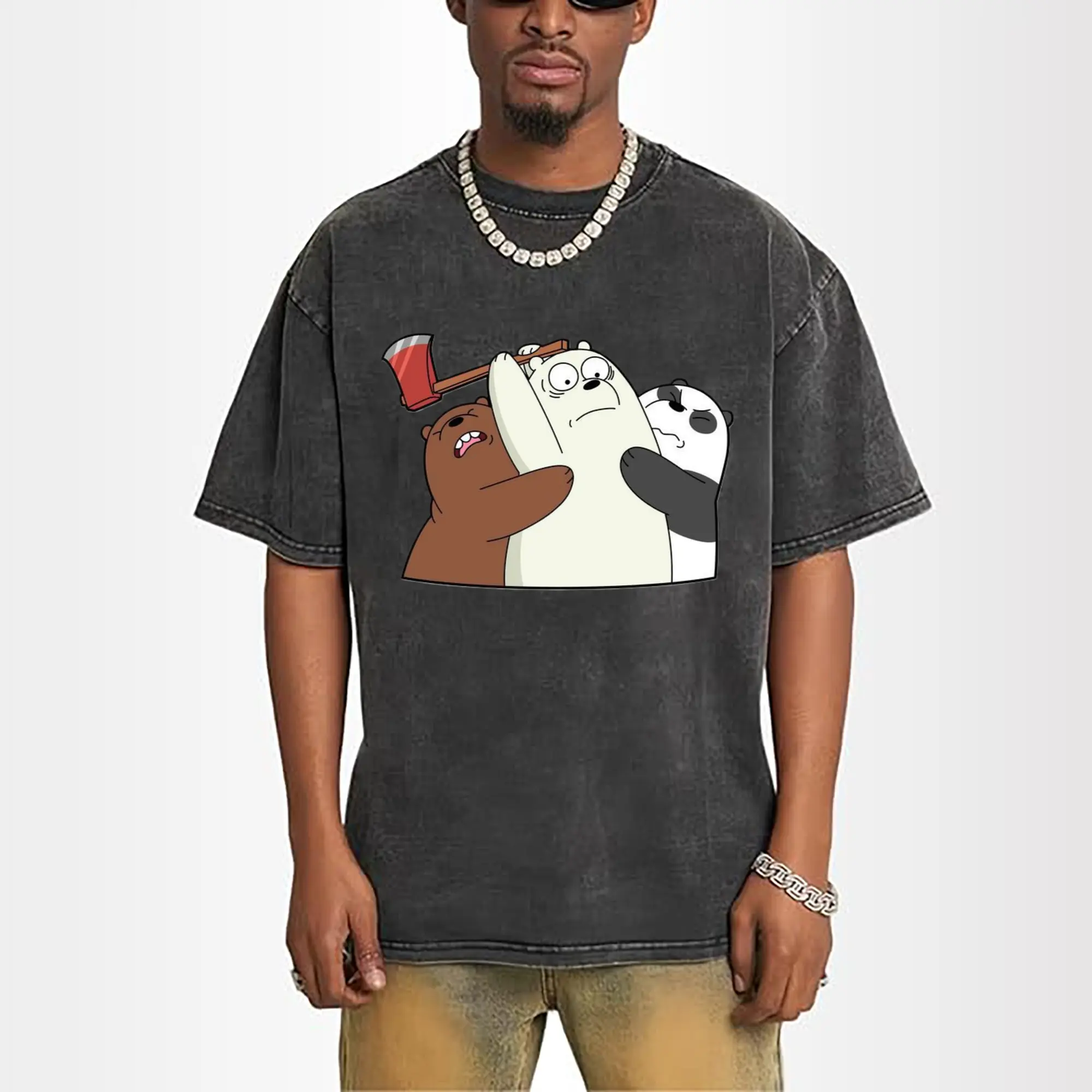 youth We Bare Bears tee