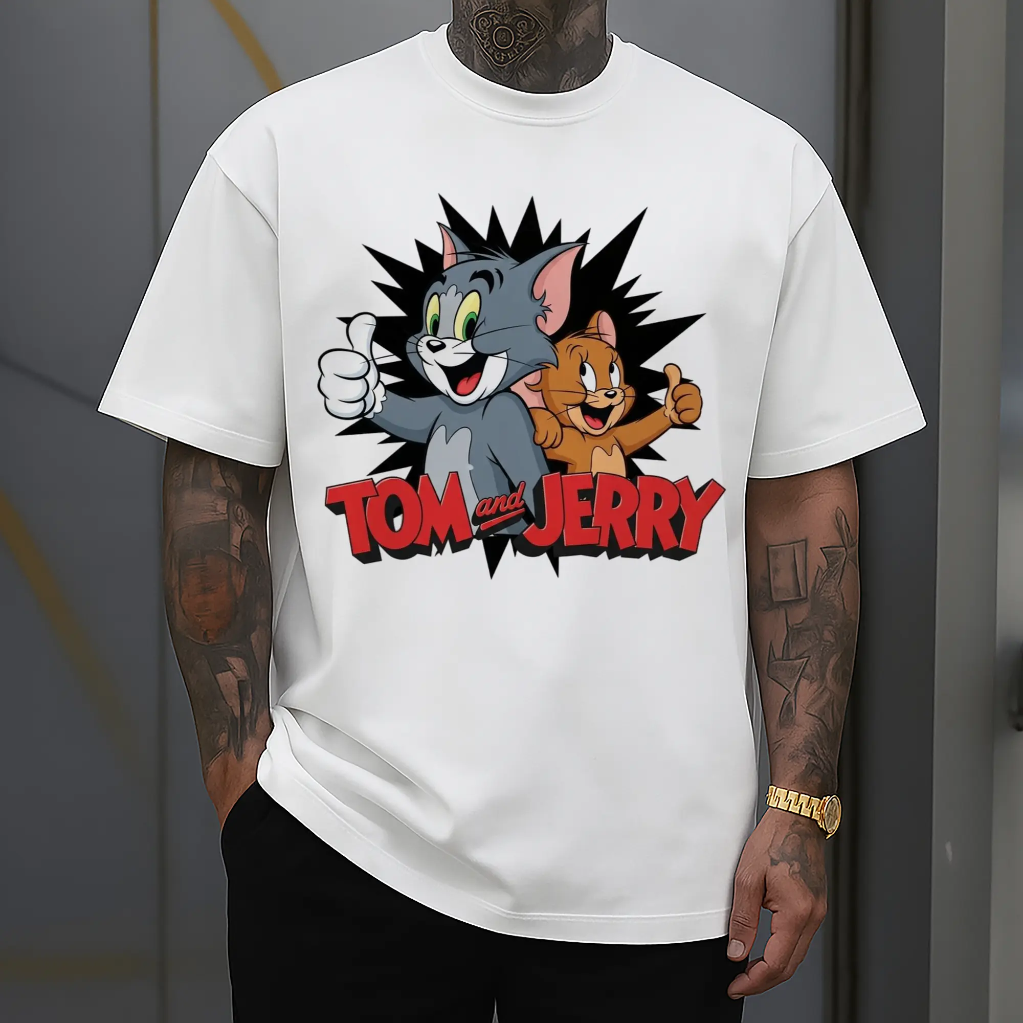 tom and jerry cartoon t shirts​