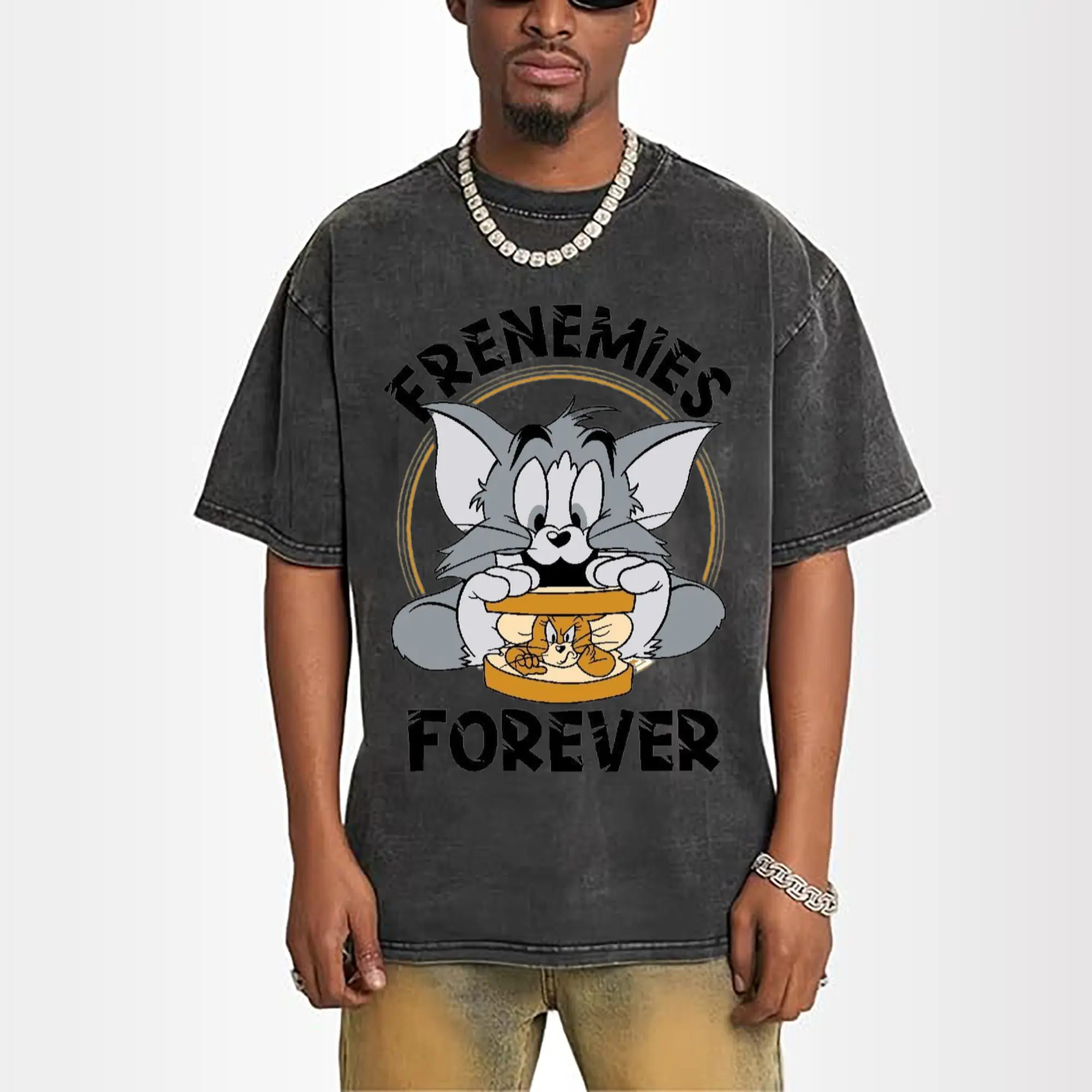 tom and jerry couple t shirt