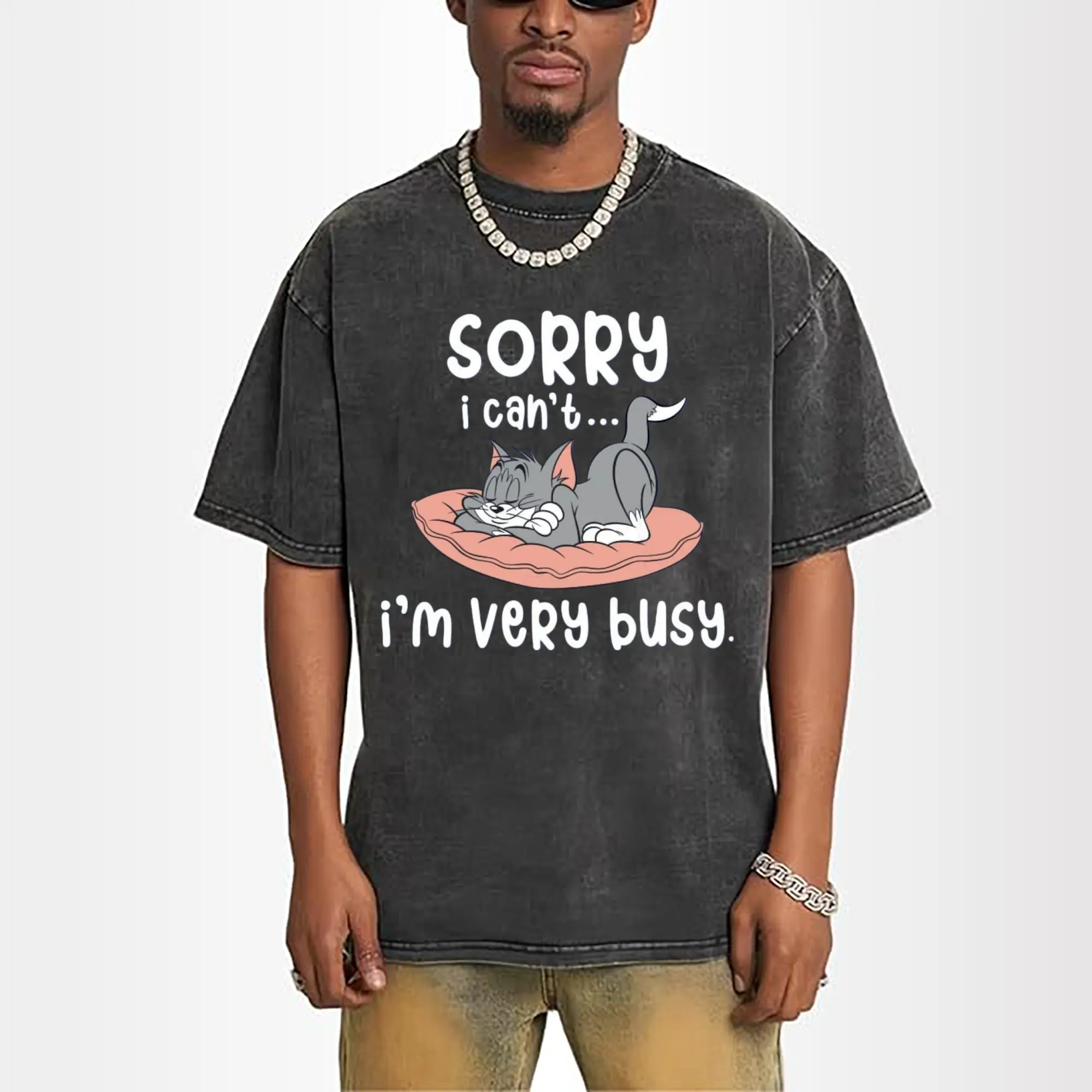 vintage tom and jerry, tom shirt