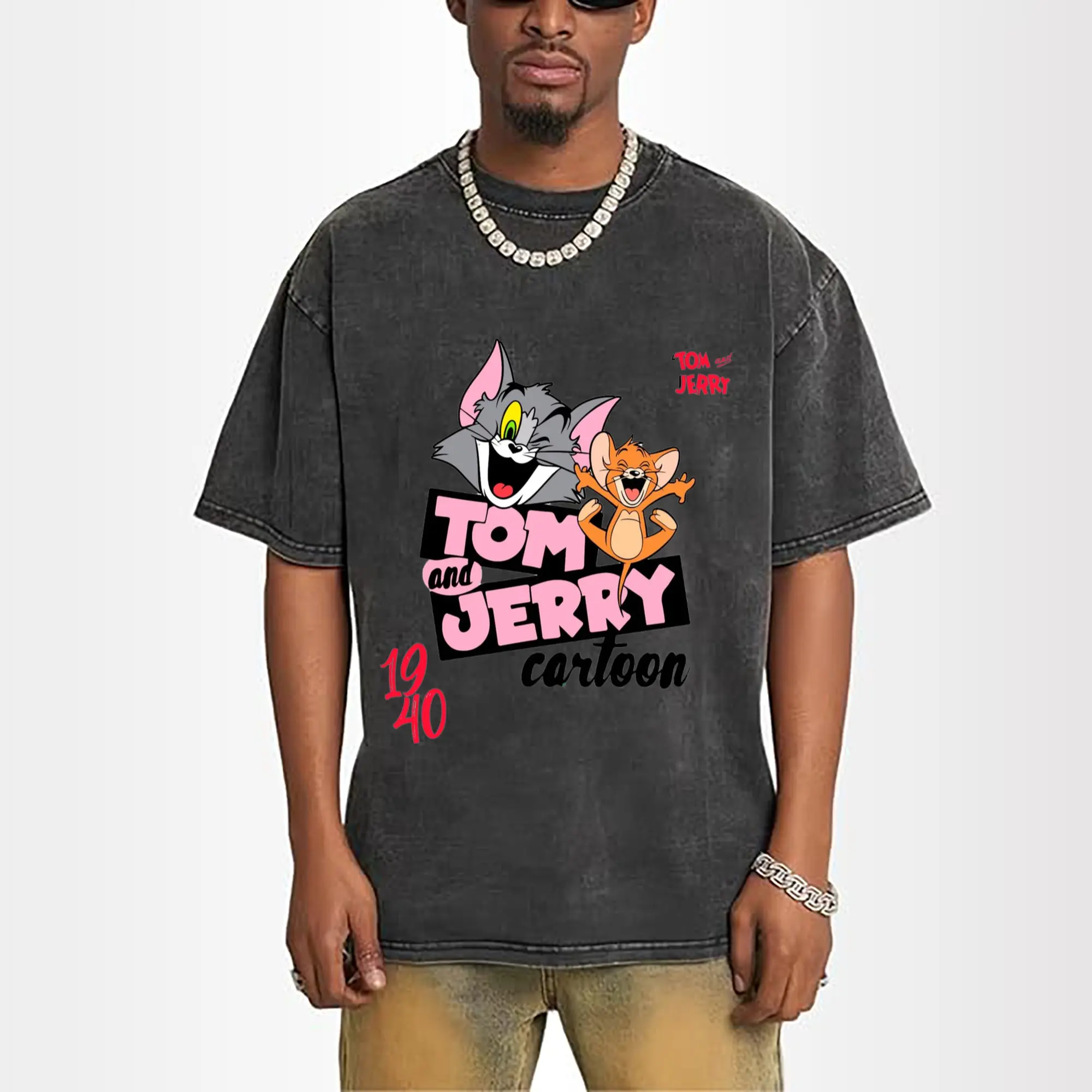 tom and jerry couple t shirt
