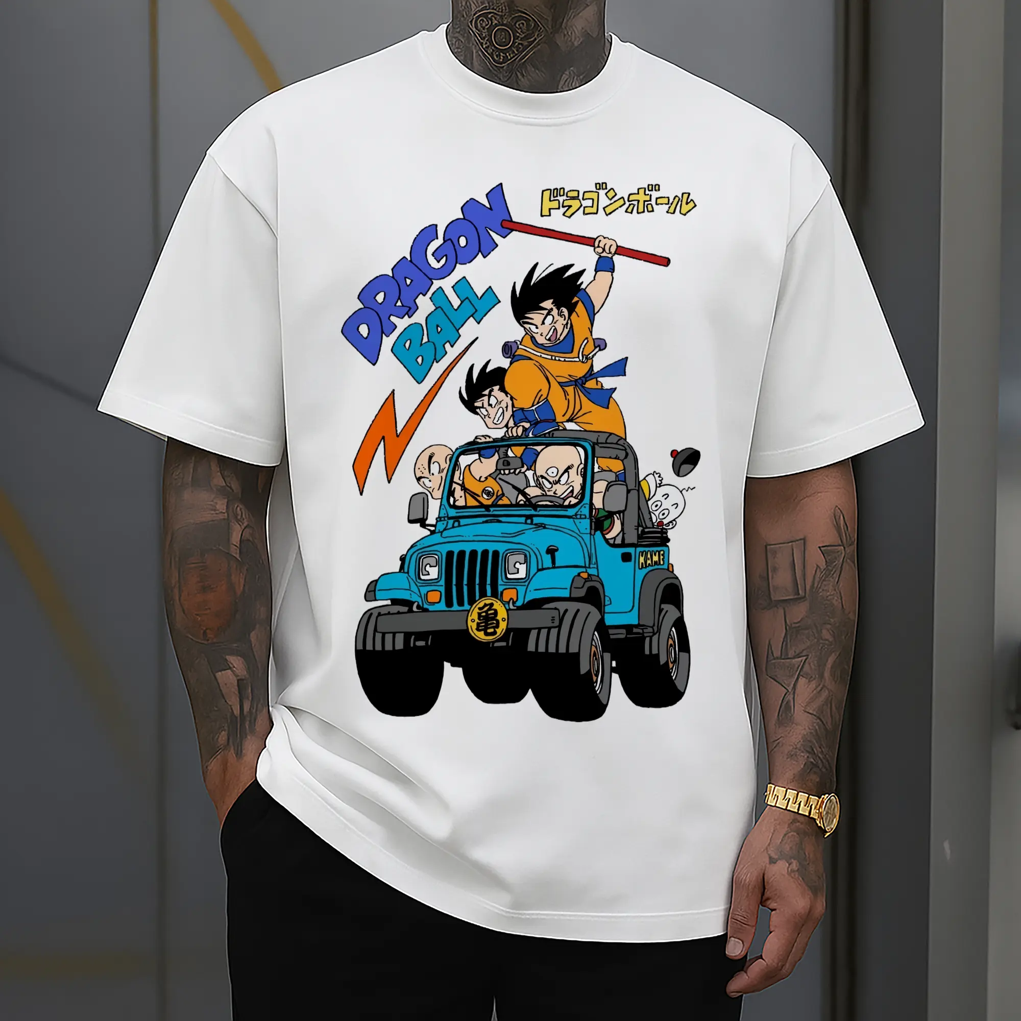 dragon ball z Son Goku graphic shirt