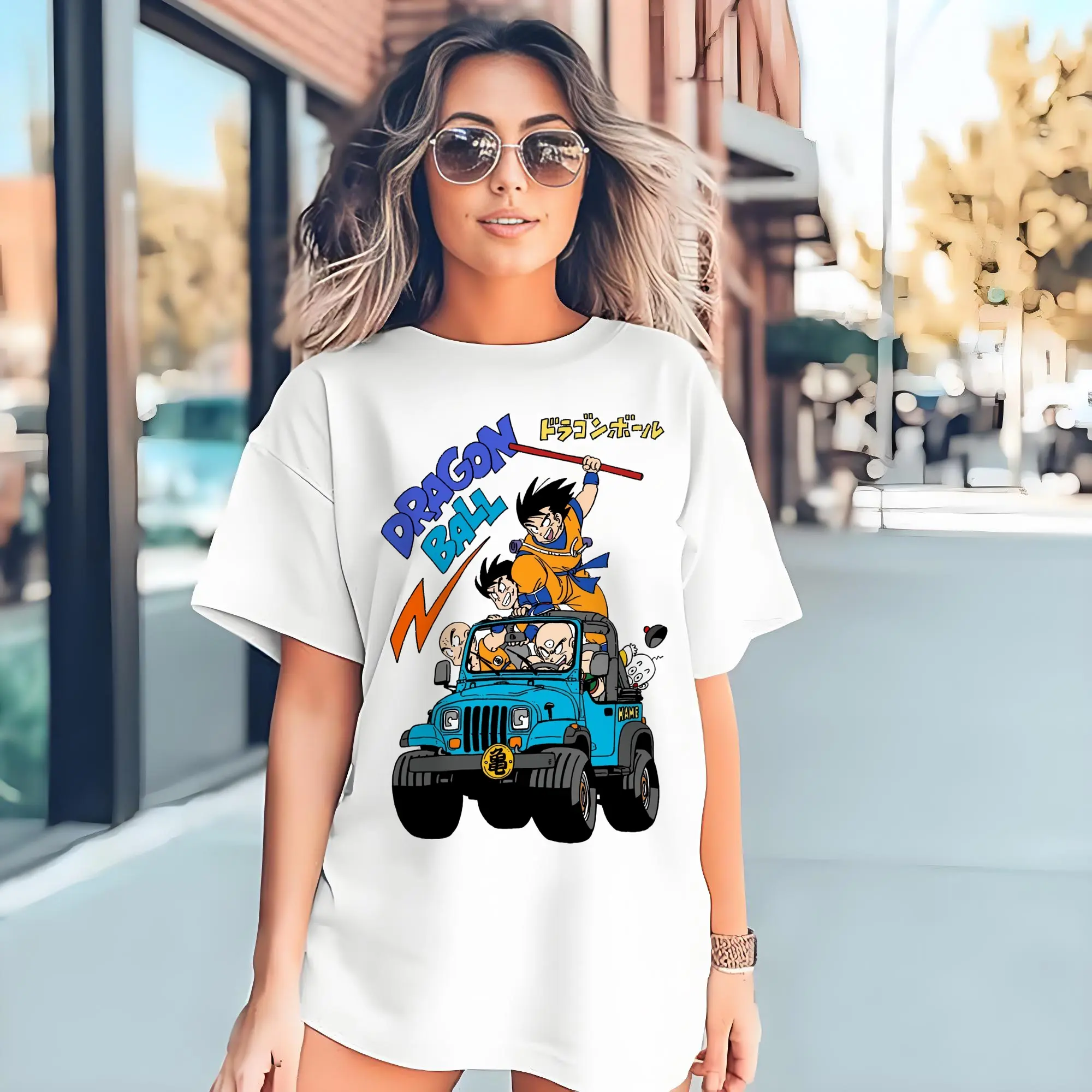 dragon ball z Son Goku graphic shirt