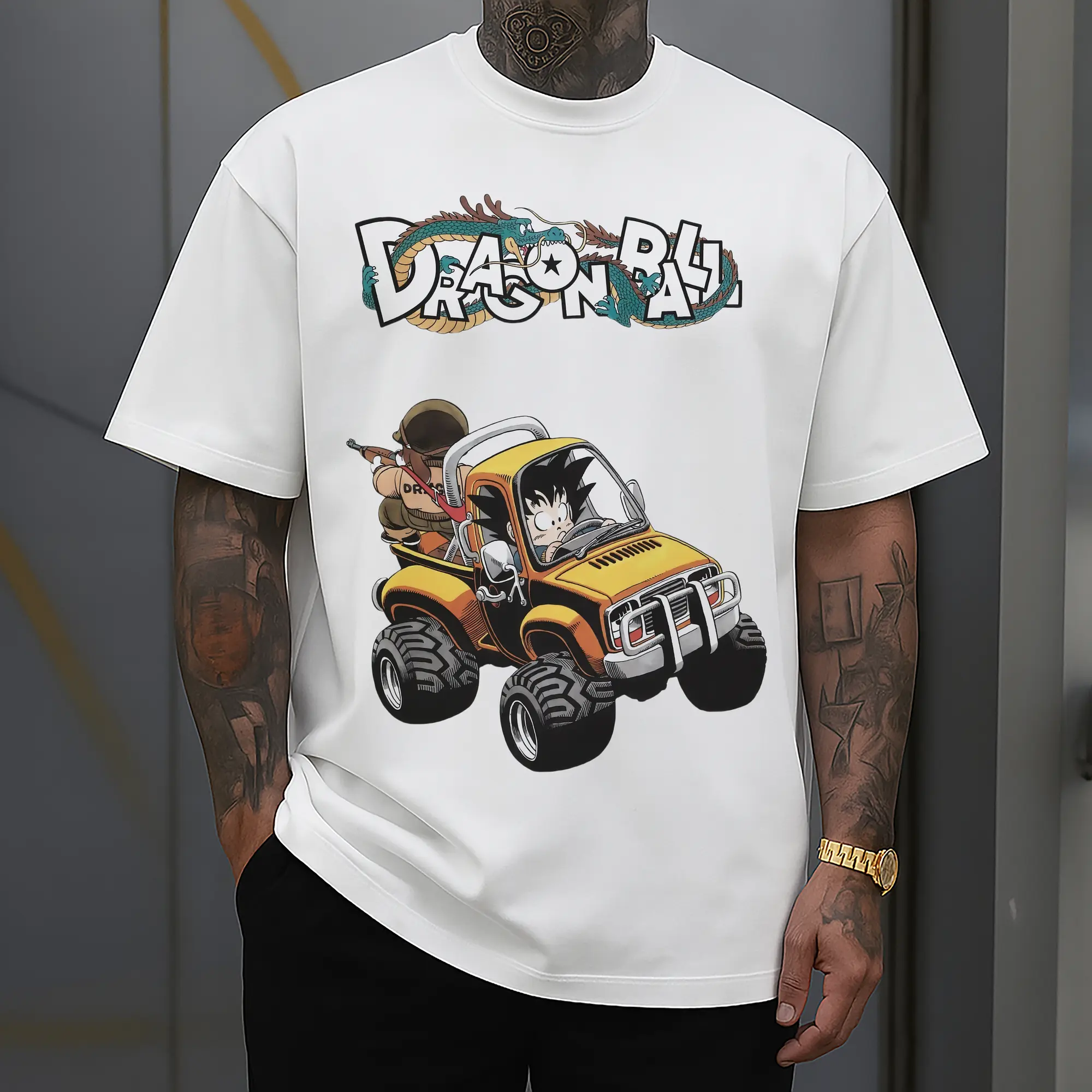 dragon ball z Son Goku graphic t-shirt