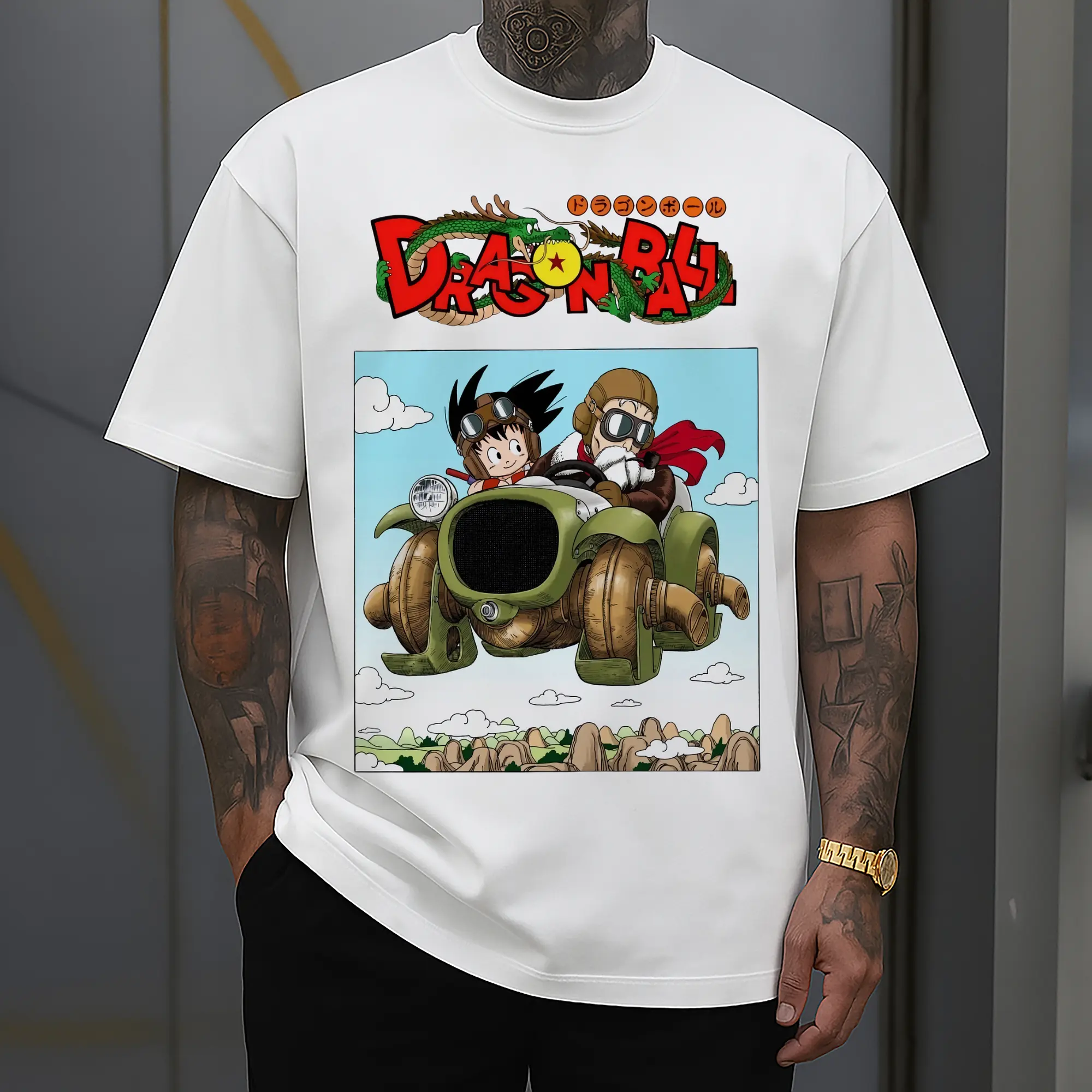 dragon ball z son goku t-shirt