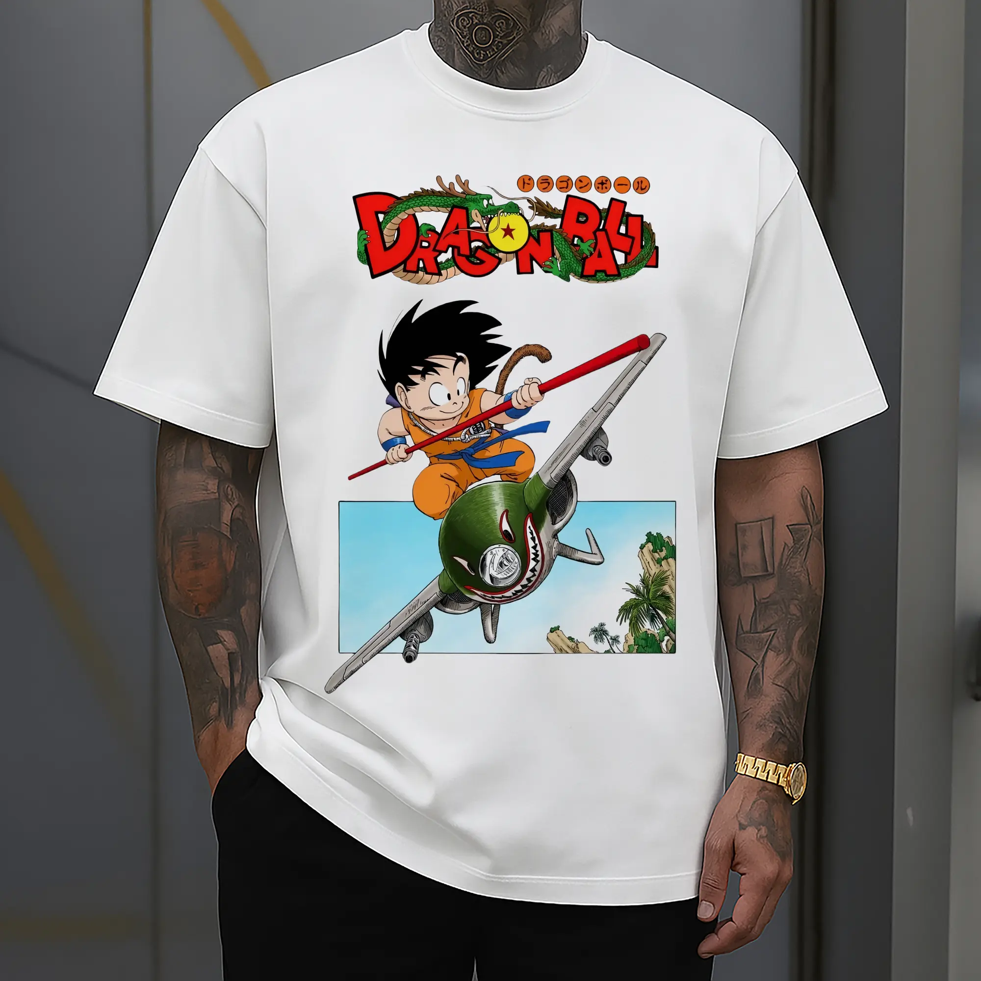 men&#039;s dragon ball Son Goku t-shirt