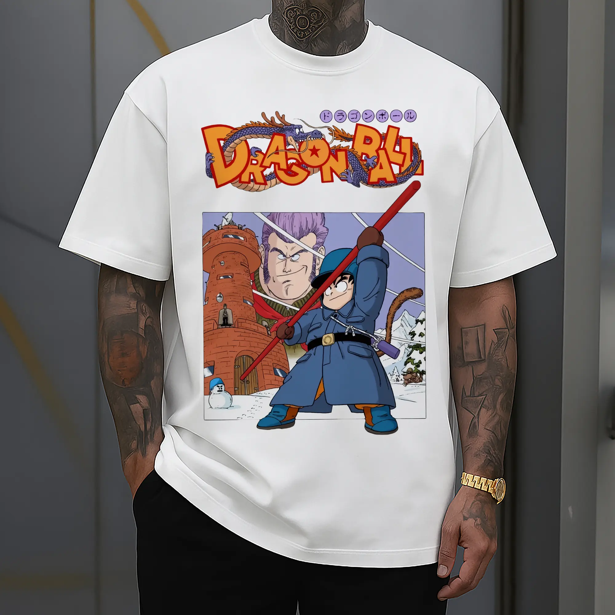 youth dragon ball z Son Goku t-shirt​