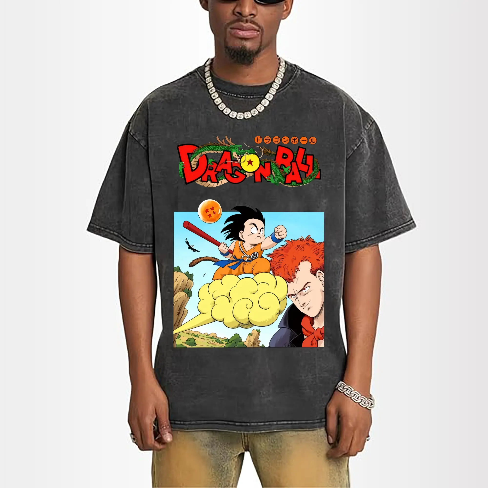 dragon ball Son Goku cartoon shirt