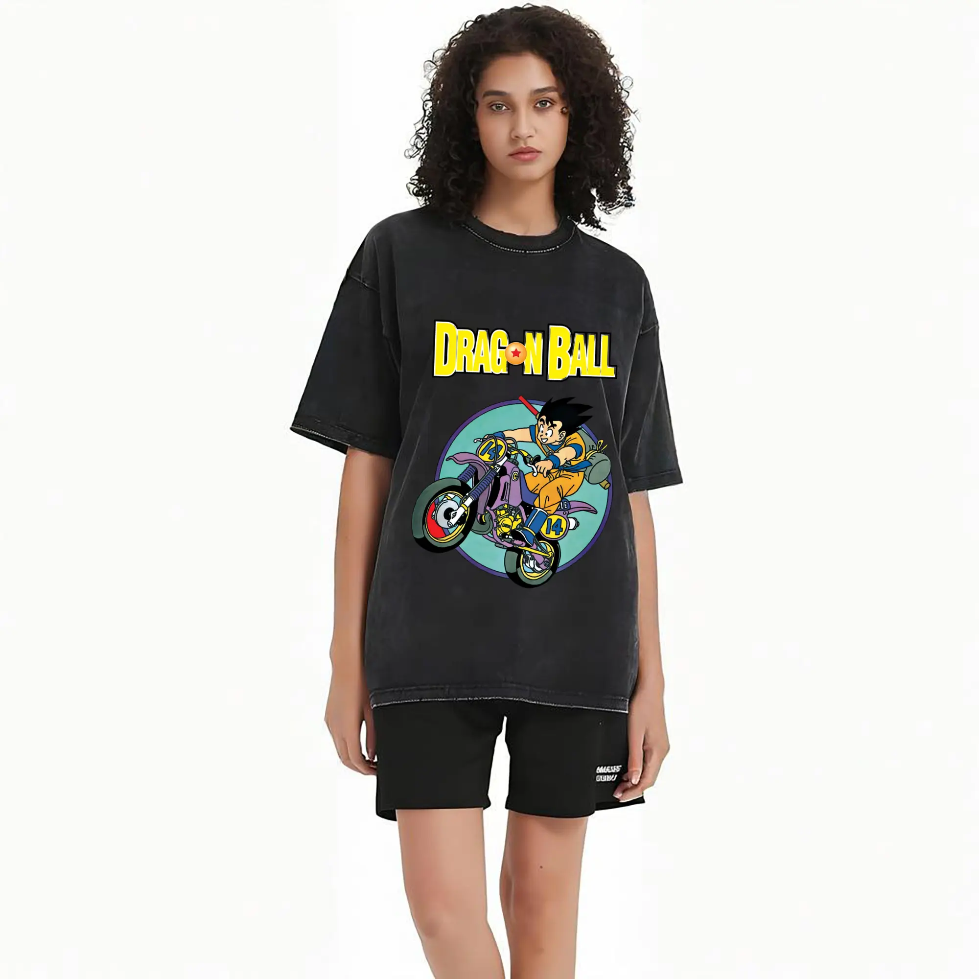dragon ball son goku retro tee