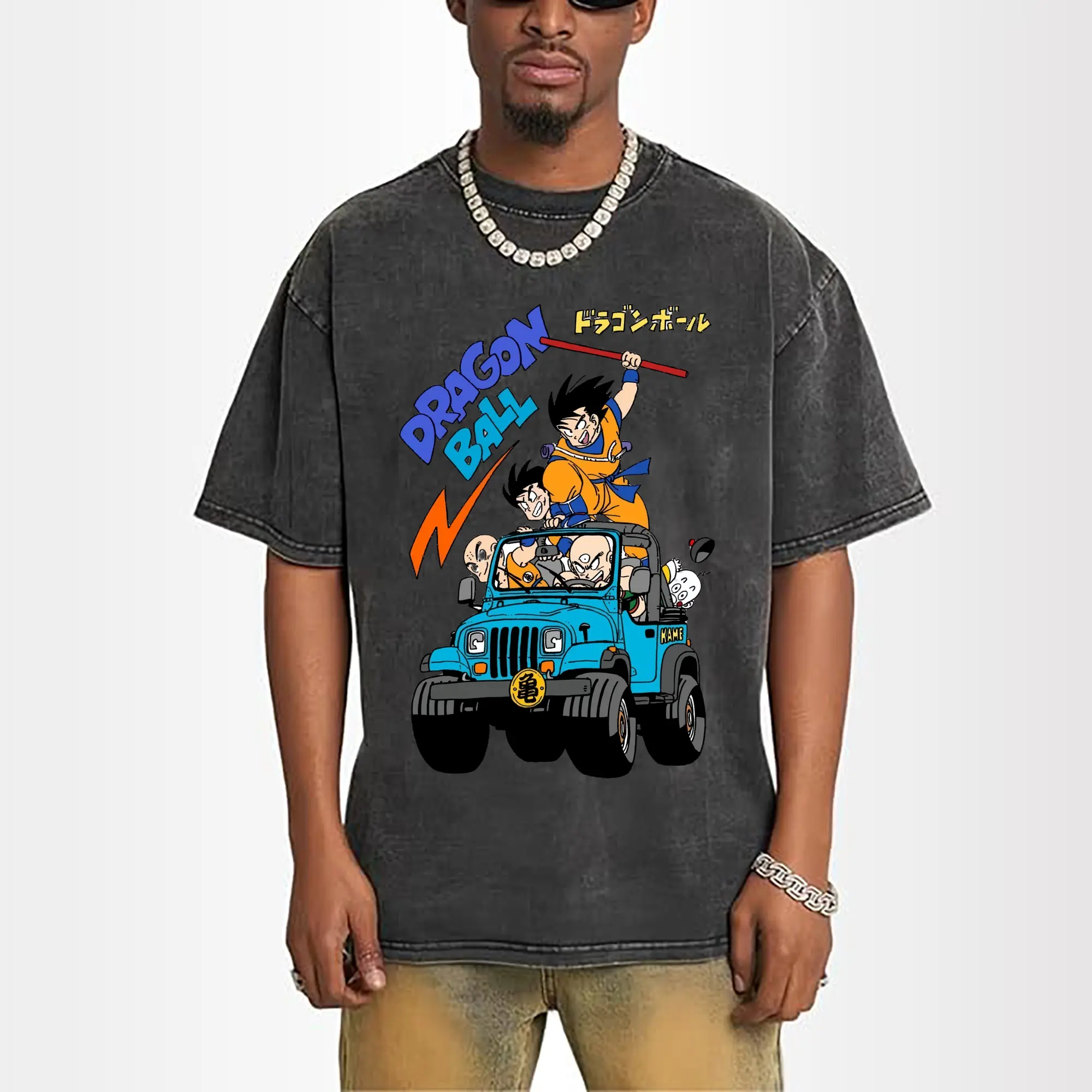 dragon ball z Son Goku graphic shirt