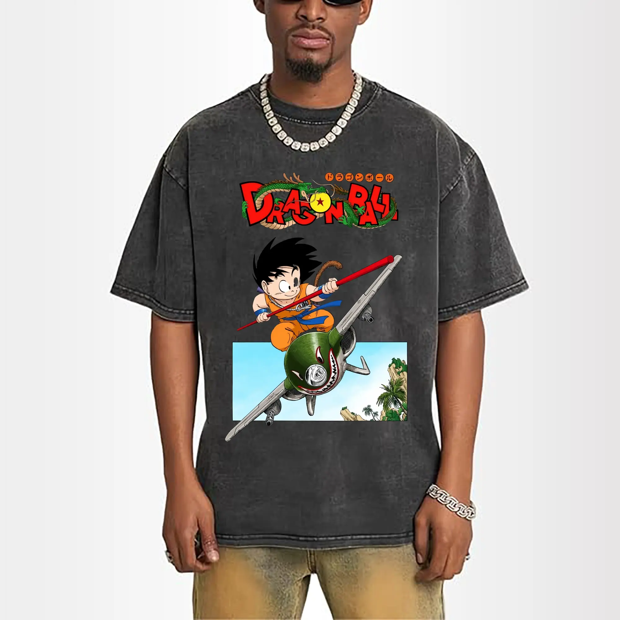 men&#039;s dragon ball Son Goku t-shirt