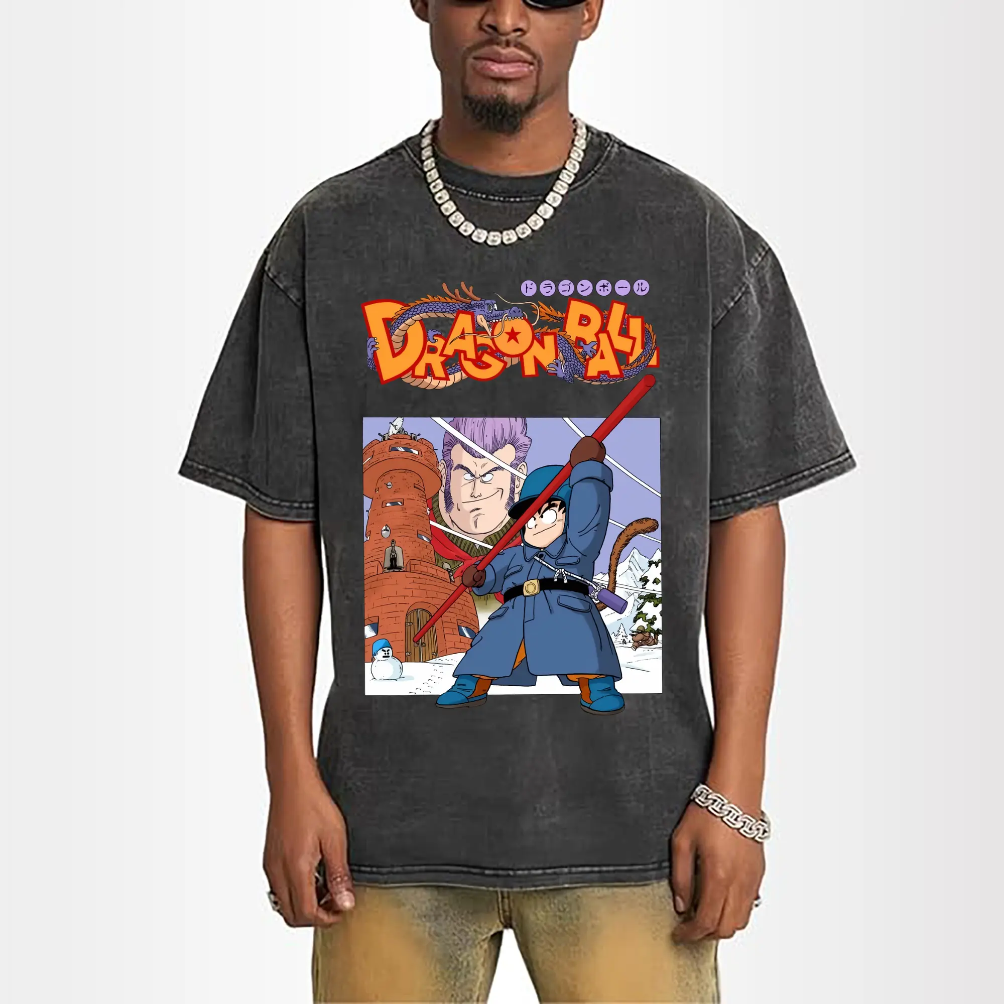 youth dragon ball z Son Goku t-shirt​