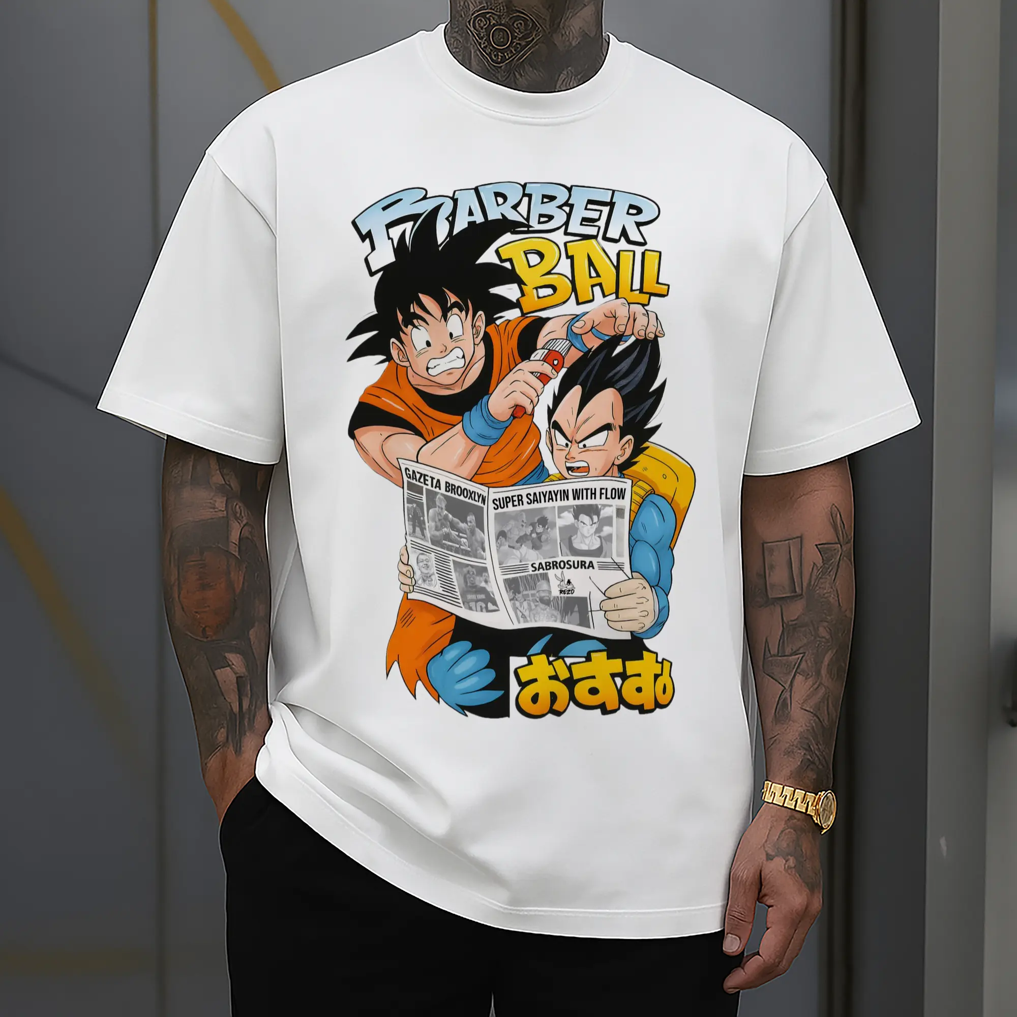 dragon ball super vegeta and son goku shirt​