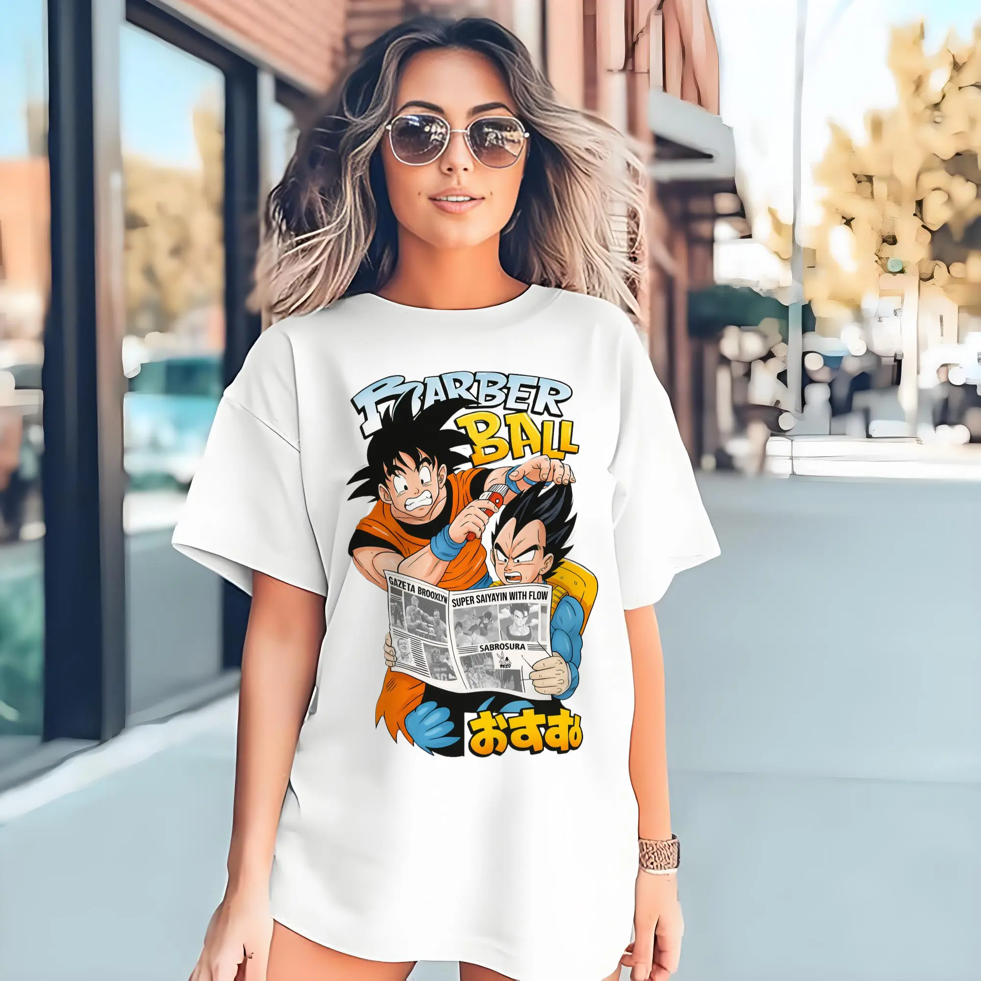 dragon ball super vegeta and son goku shirt​