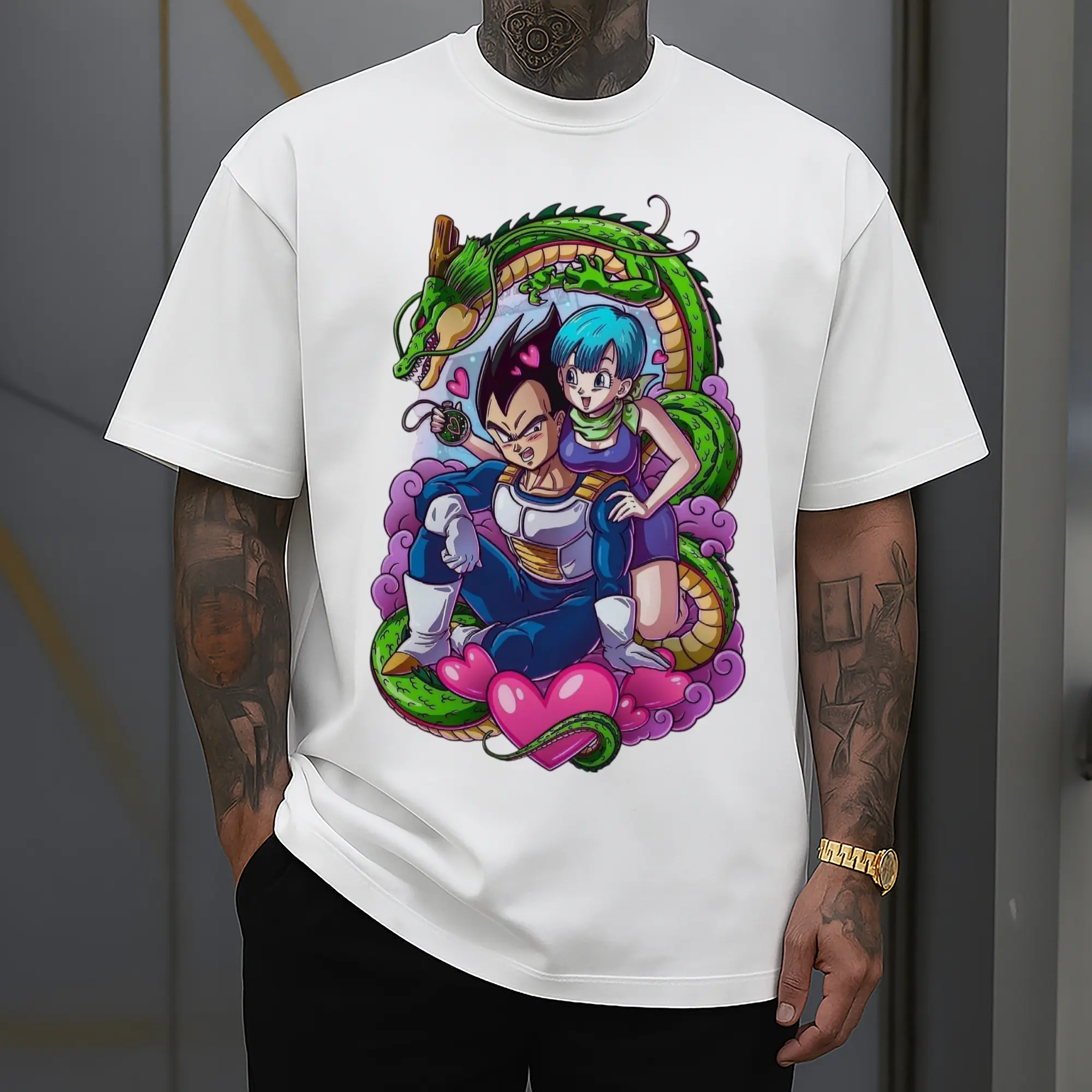 dragon ball Vegeta graphic shirt​