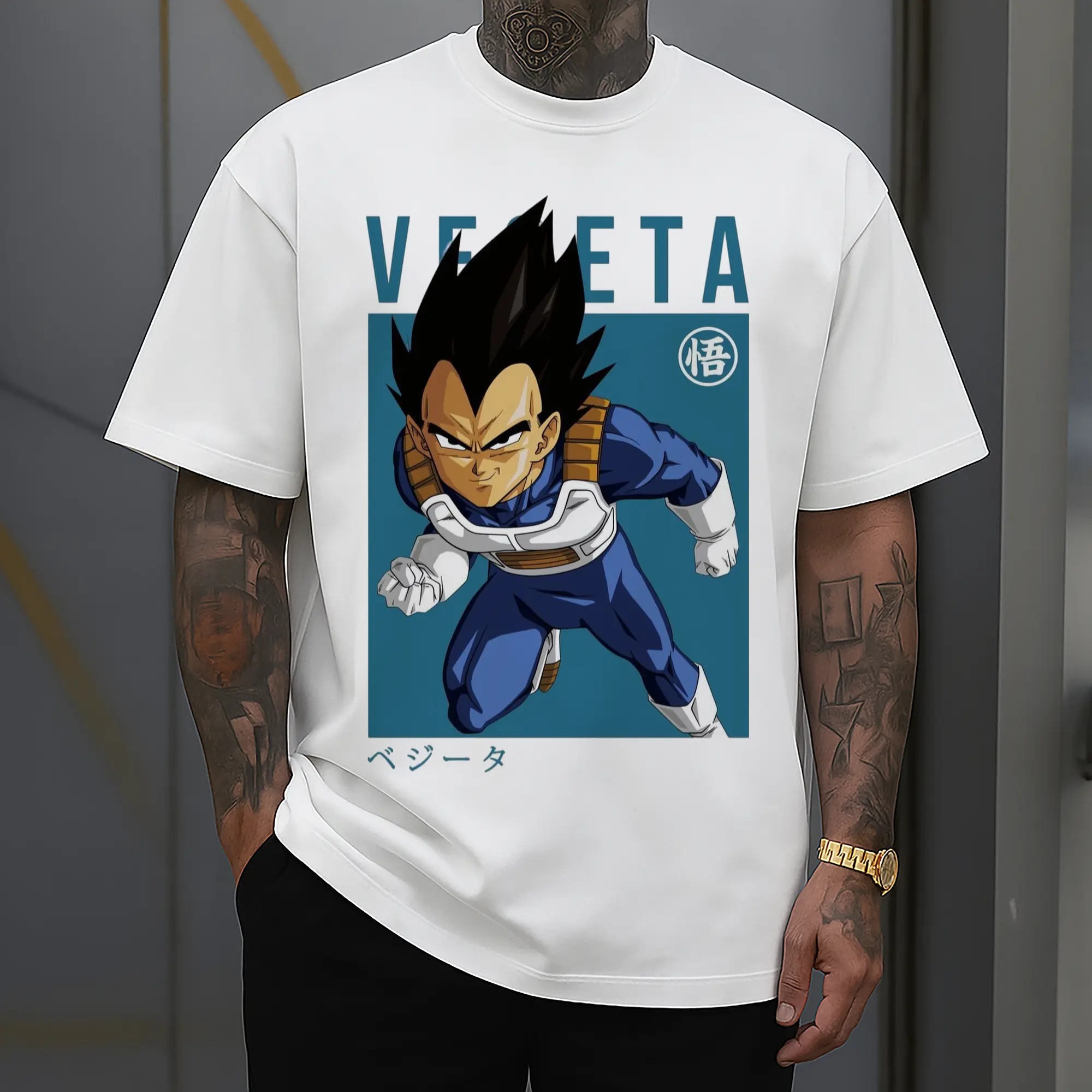dragon ball z vegeta t-shirt​