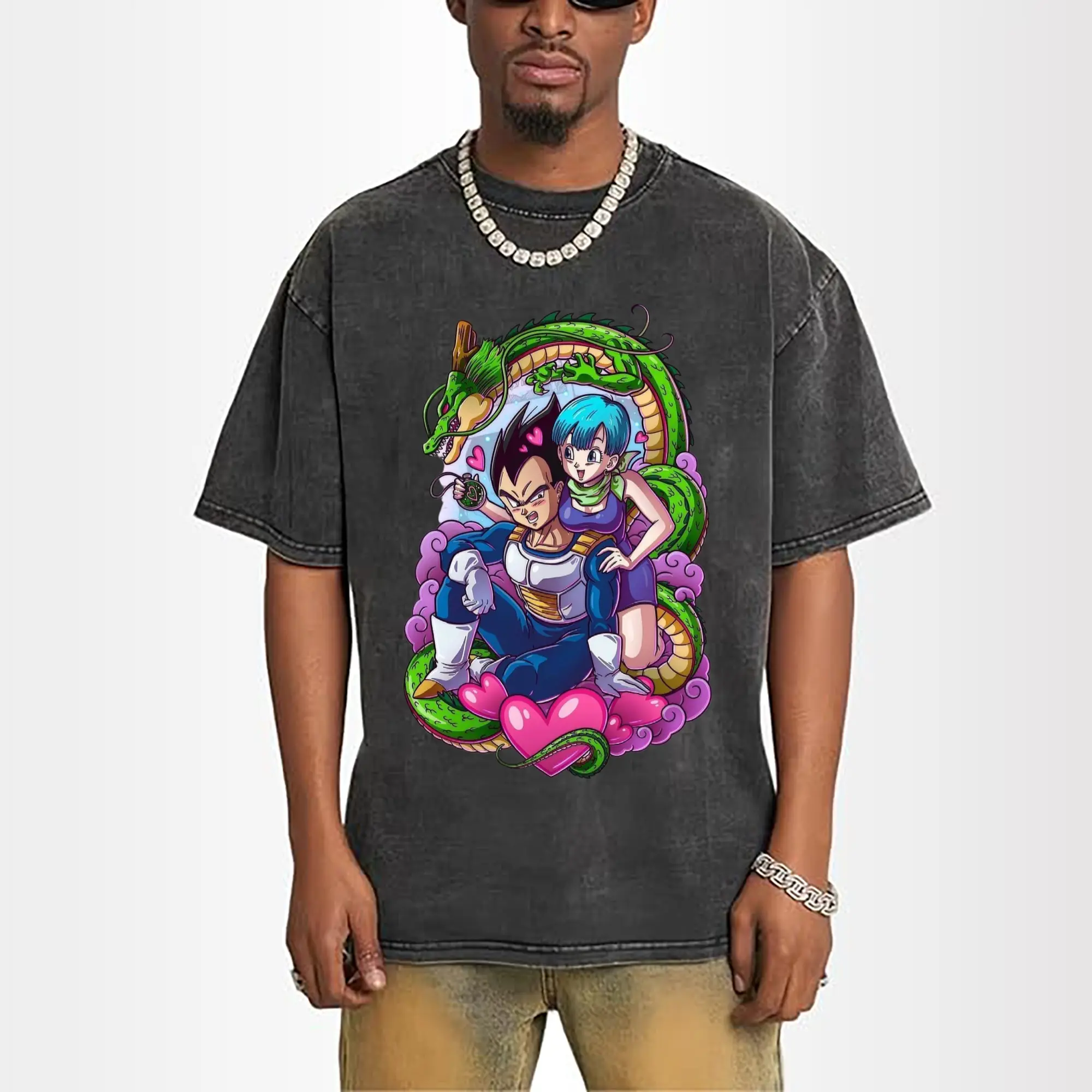 dragon ball Vegeta graphic shirt​