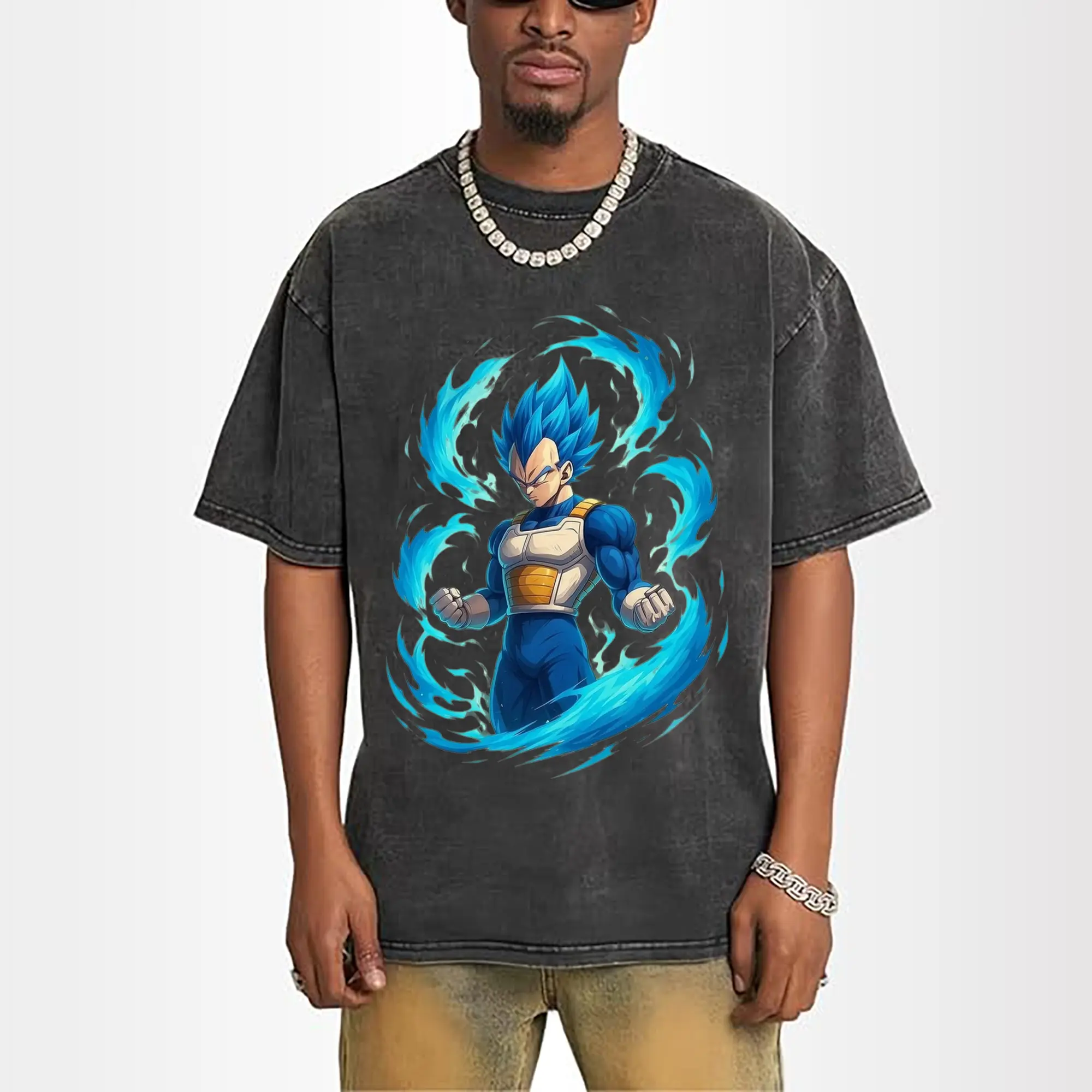 men's dragon ball Vegeta shirt​